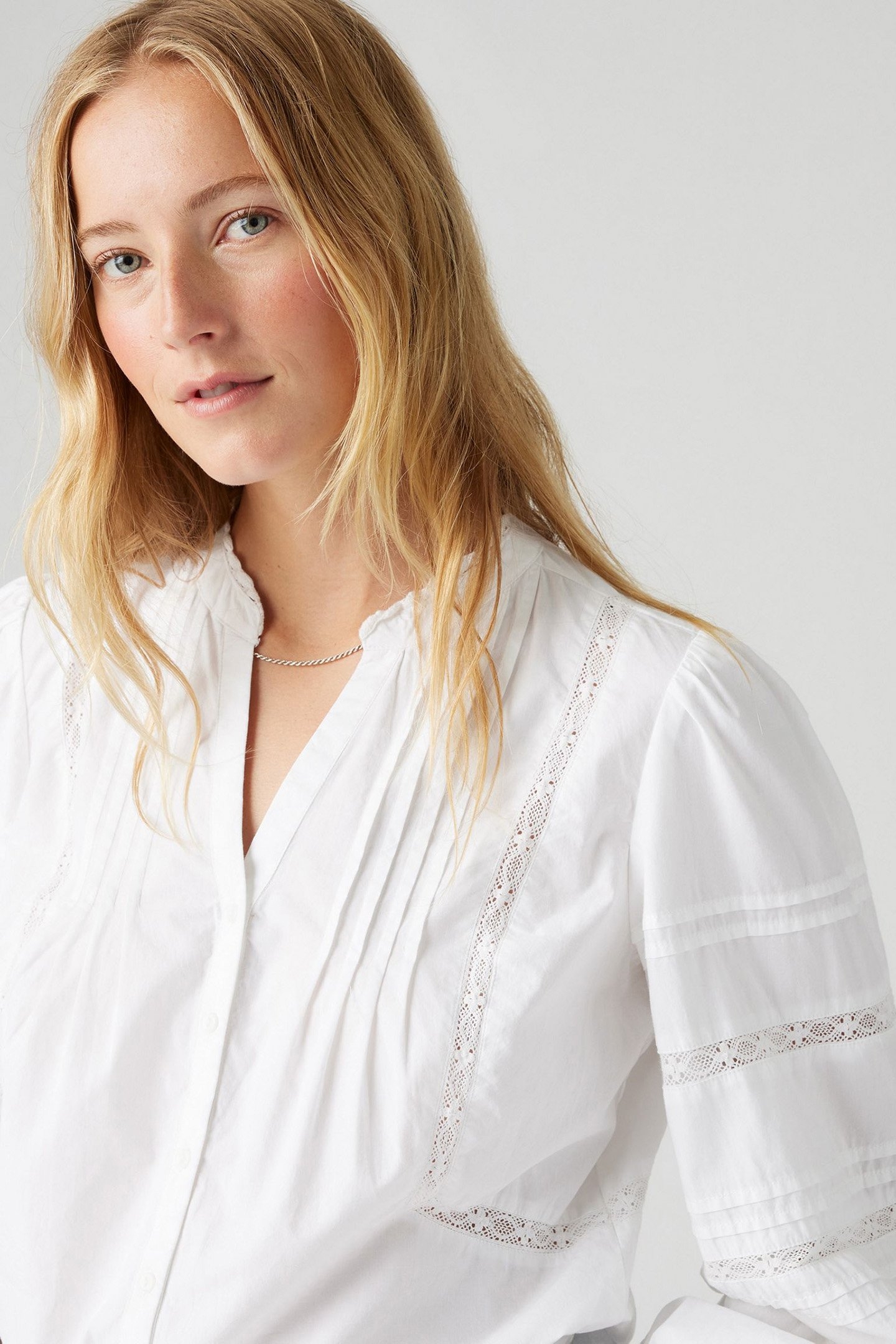 MANDY LS BLOUSE BRIGHT WHITE 6