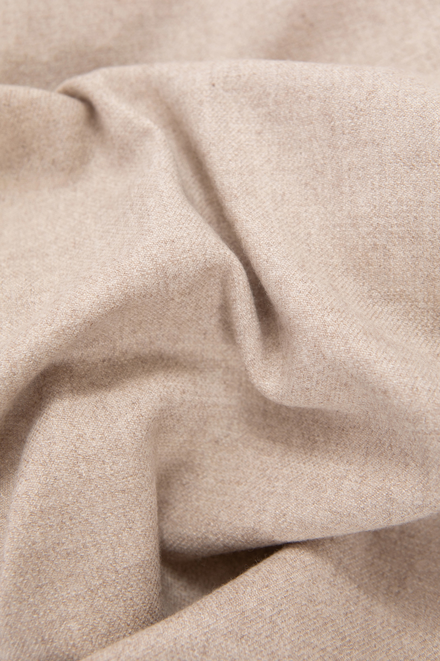 REGULAR NATURAL FLANNEL OVERSHIRT 8