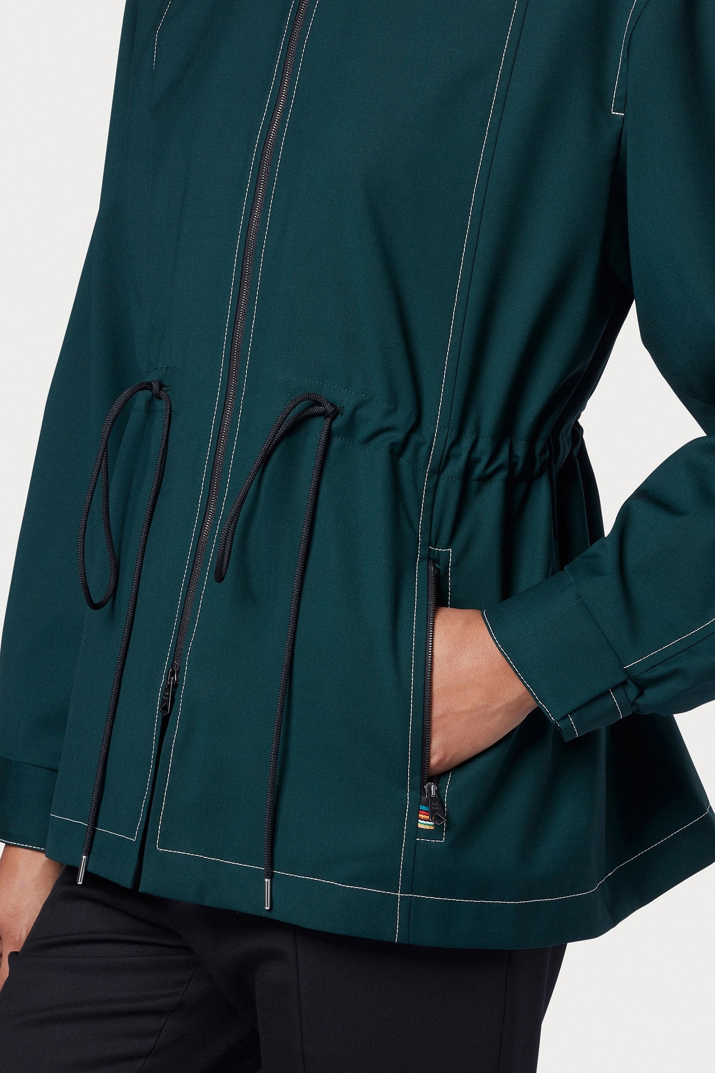 WOMENS JACKET BOTTLE GREEN 5