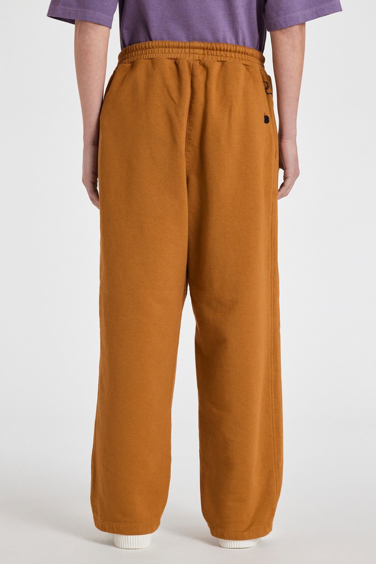 MENS ORANGE SWEATPANTS OCHRE 2