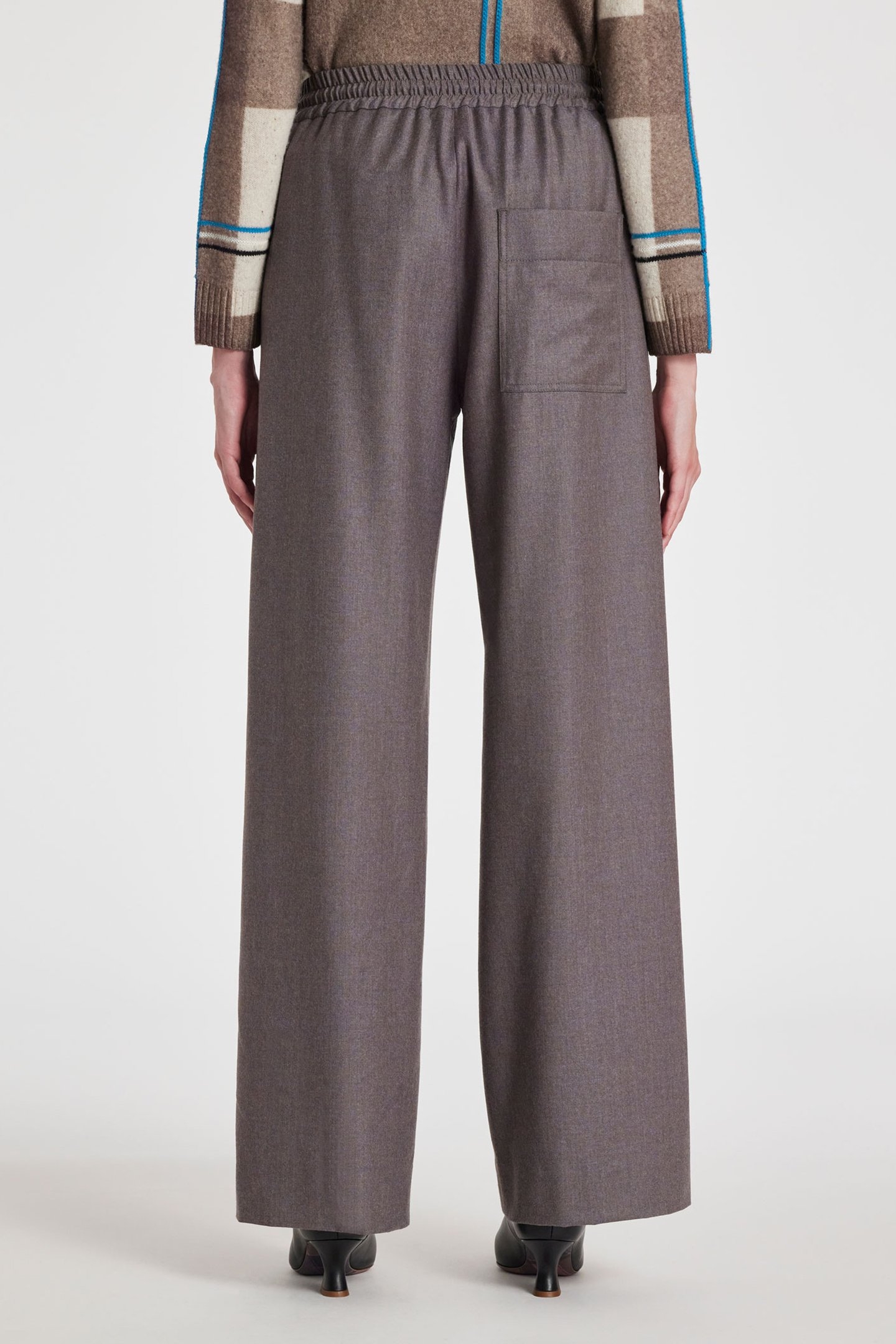 TROUSERS GREY BEIGE 2