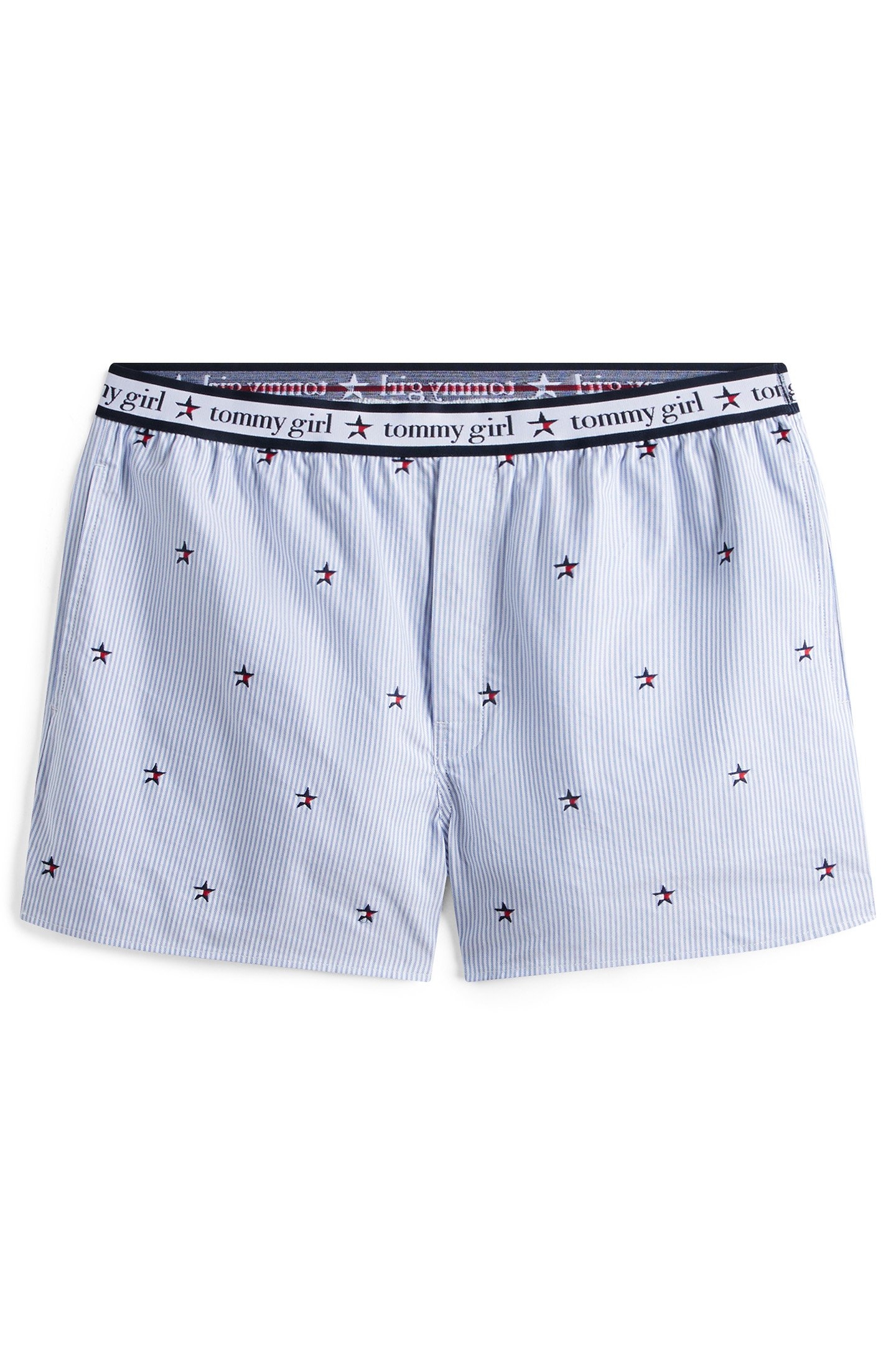 TOMMY GIRL EMBROIDERED SHORT NORMAL FIT SHORTS BLUE 3