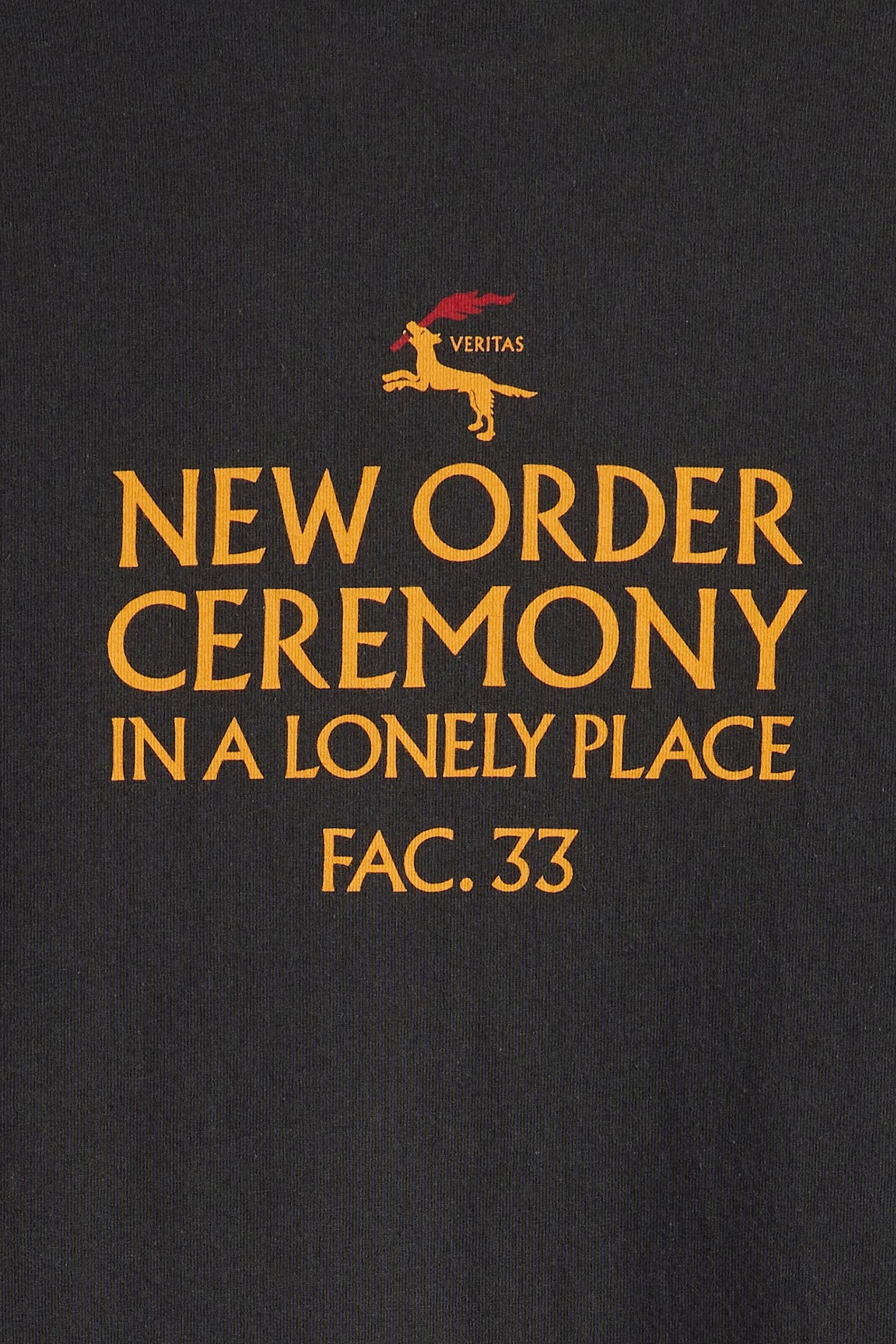 BAND TEE NEW ORDER CEREMONY CAVIAR GRAPH 6
