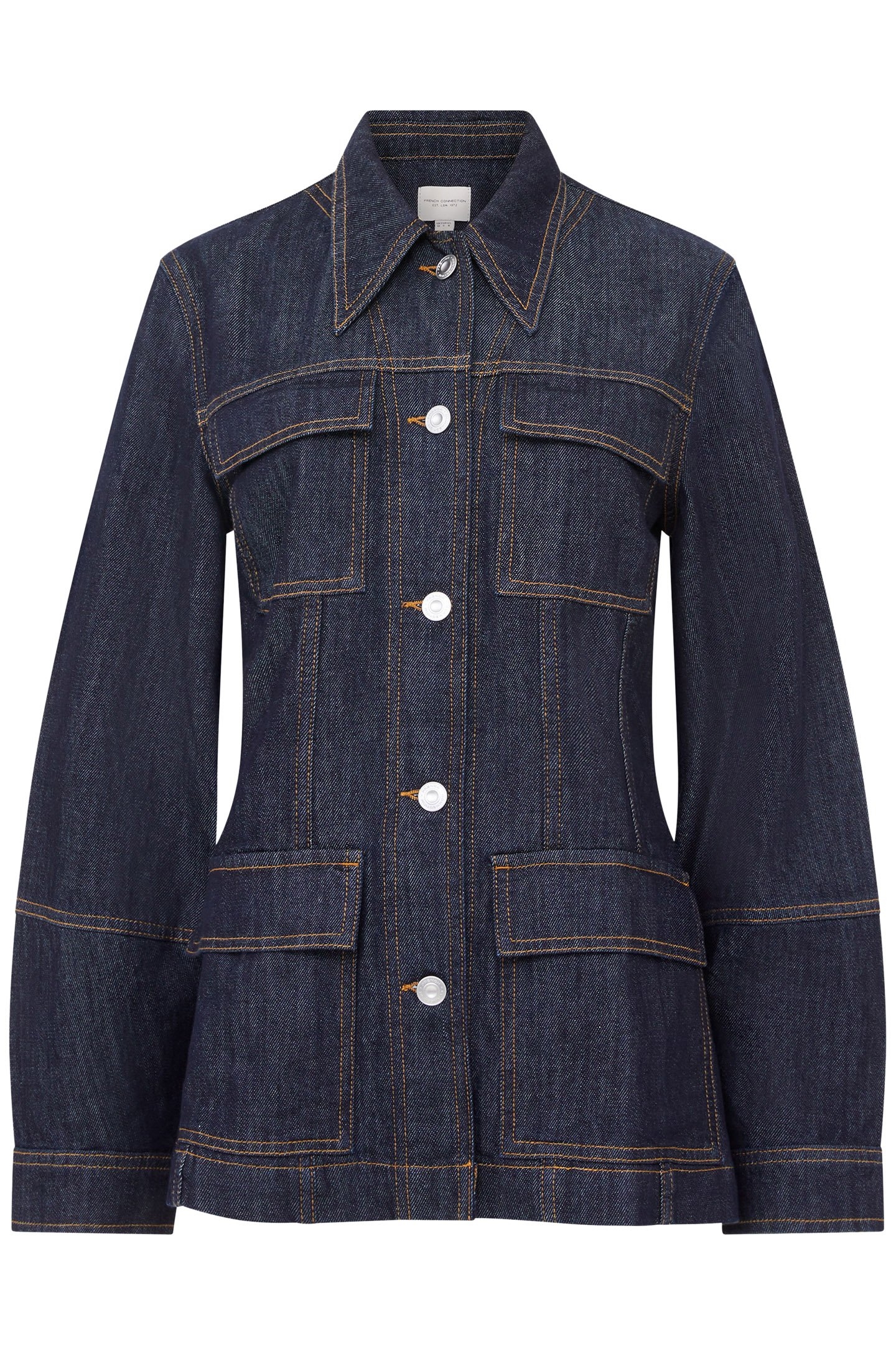 FINLEY DENIM JACKET INDIGO 4