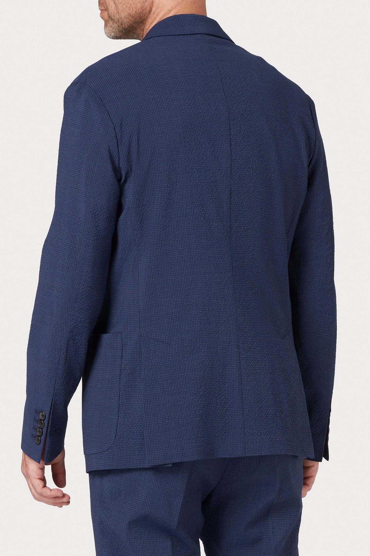 MENS 2 BTN PATCH POCKET JACKET VERY DARK NAVY 2