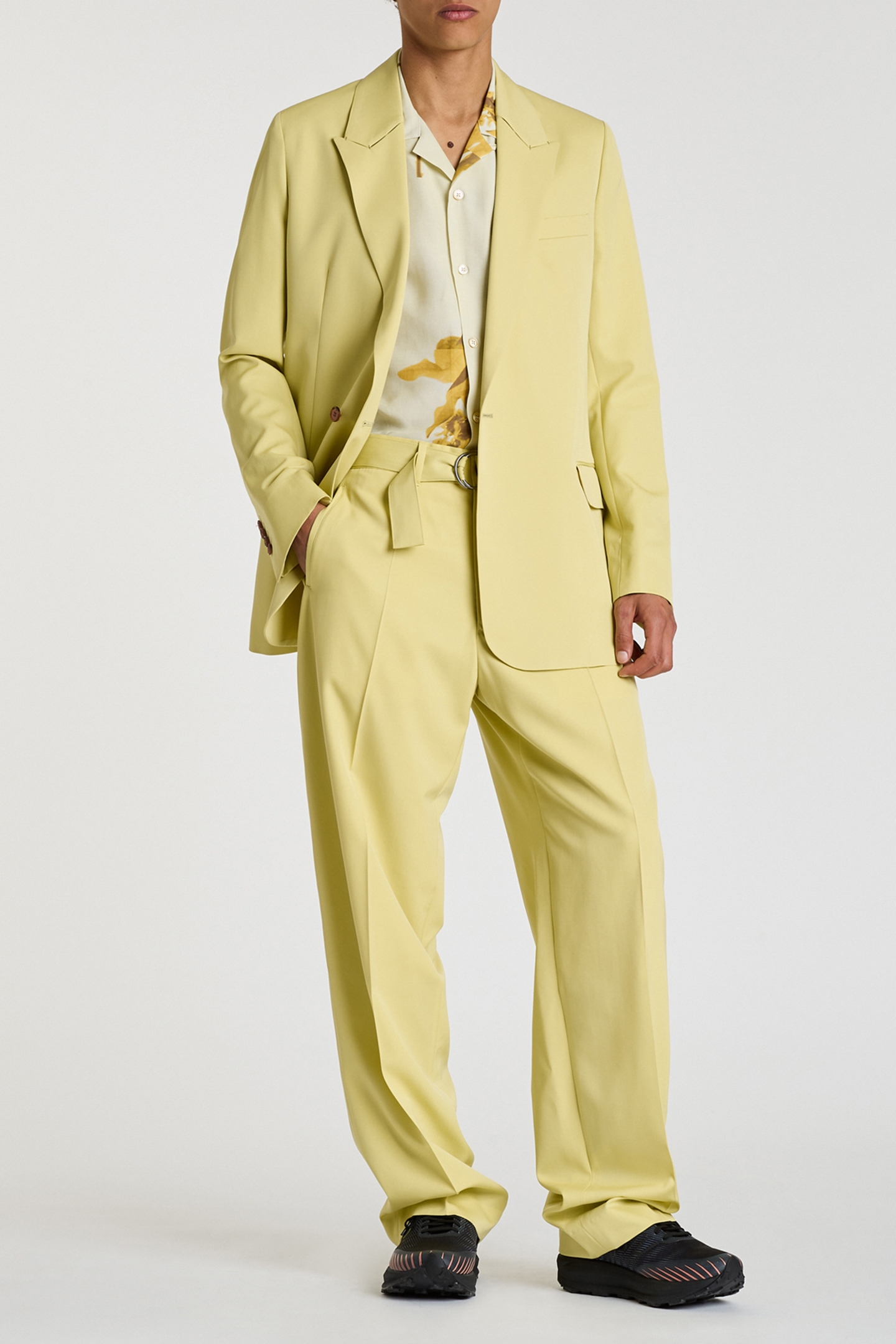 GENTS TROUSER ACID YELLOW 3