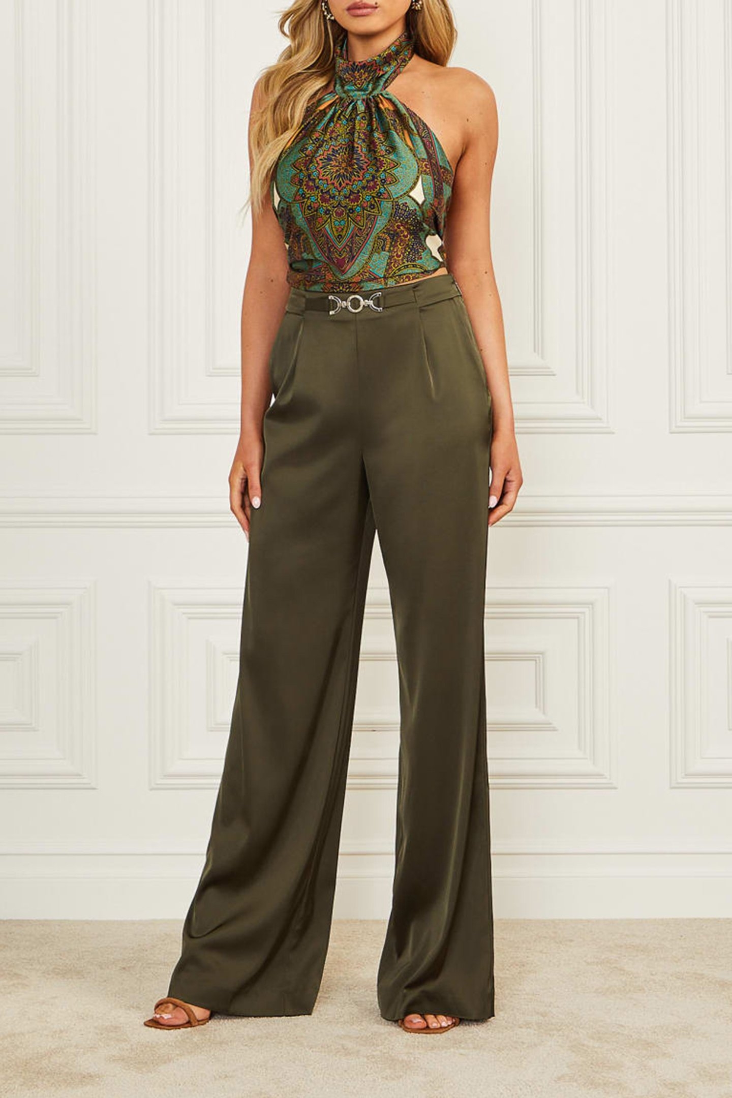 JOSETTE PANT OLIVE MORNING 3
