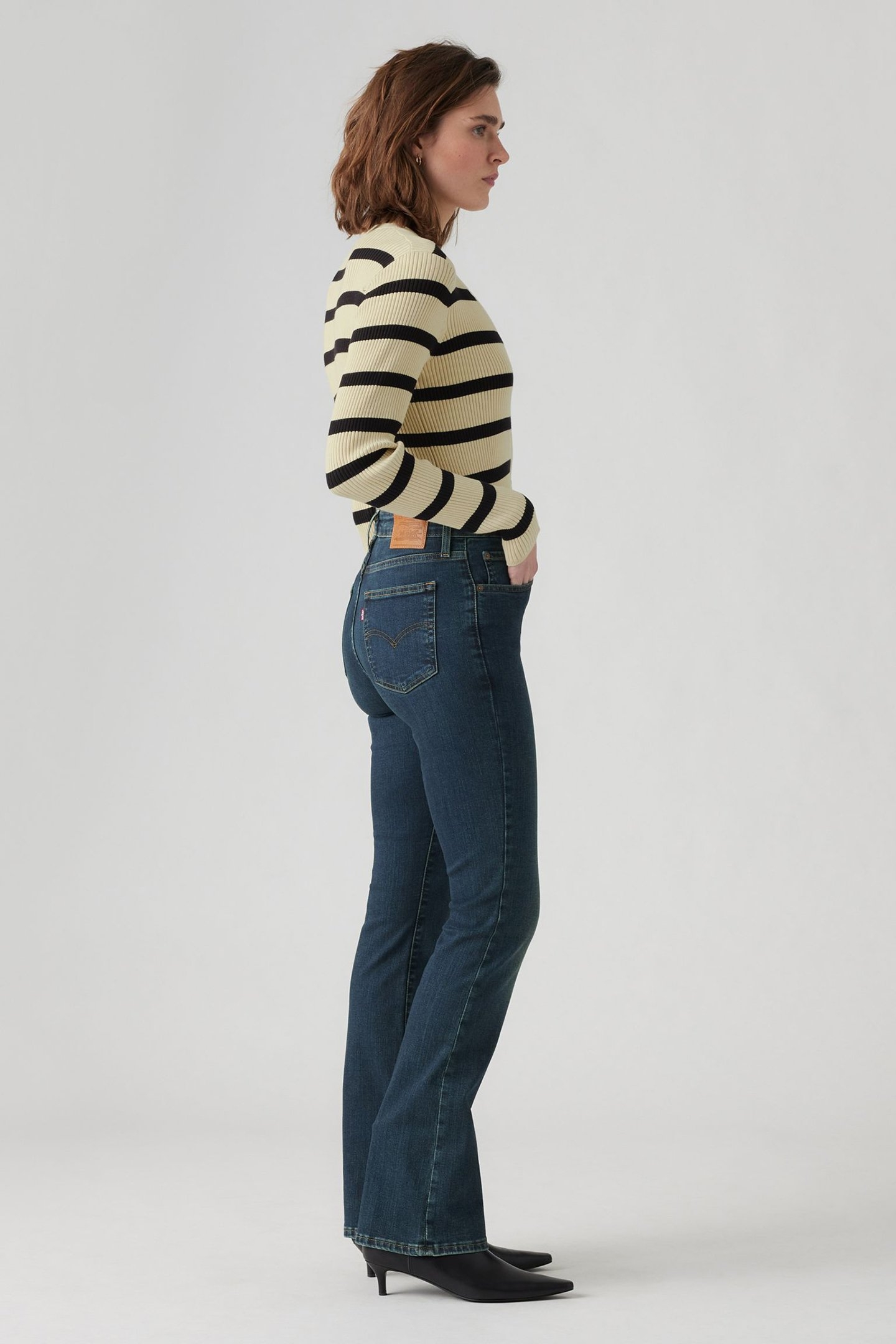 725 HIGH RISE BOOTCUT BLUE SWELL 4