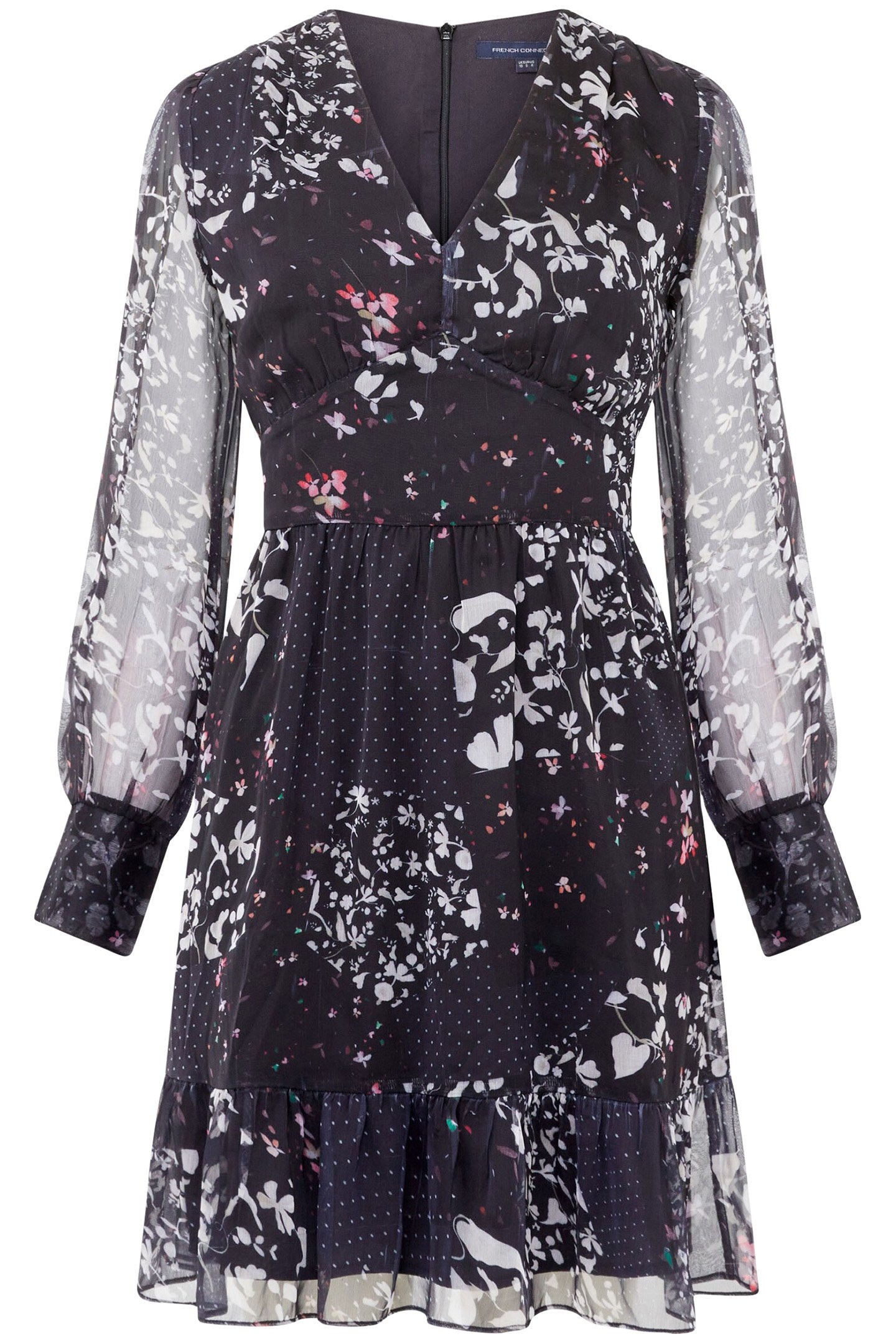 COLLAGE HALLIE CRINKLE BLACKOUT MULTI 3