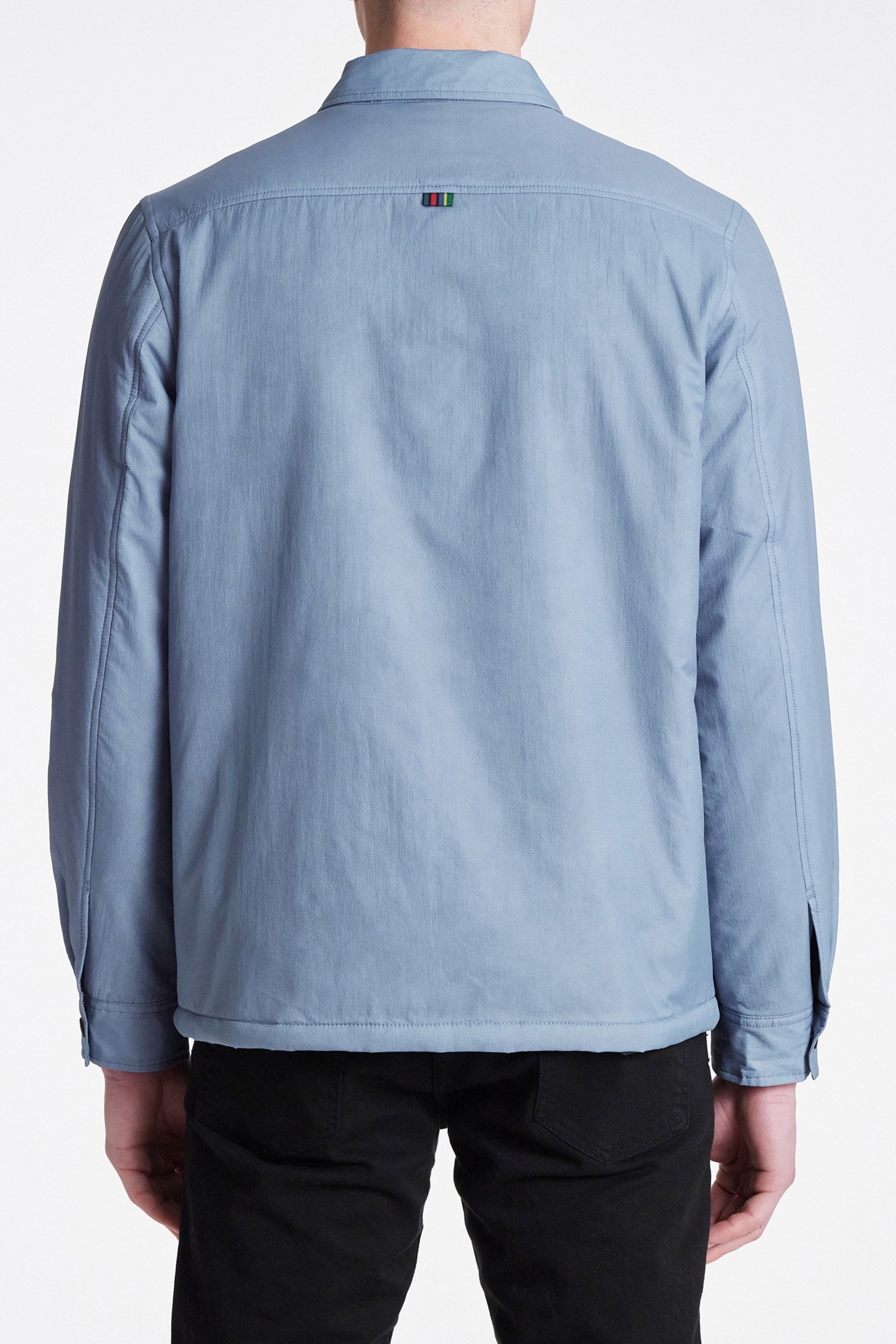 MENS OVERSHIRT GREYISH BLUE 2