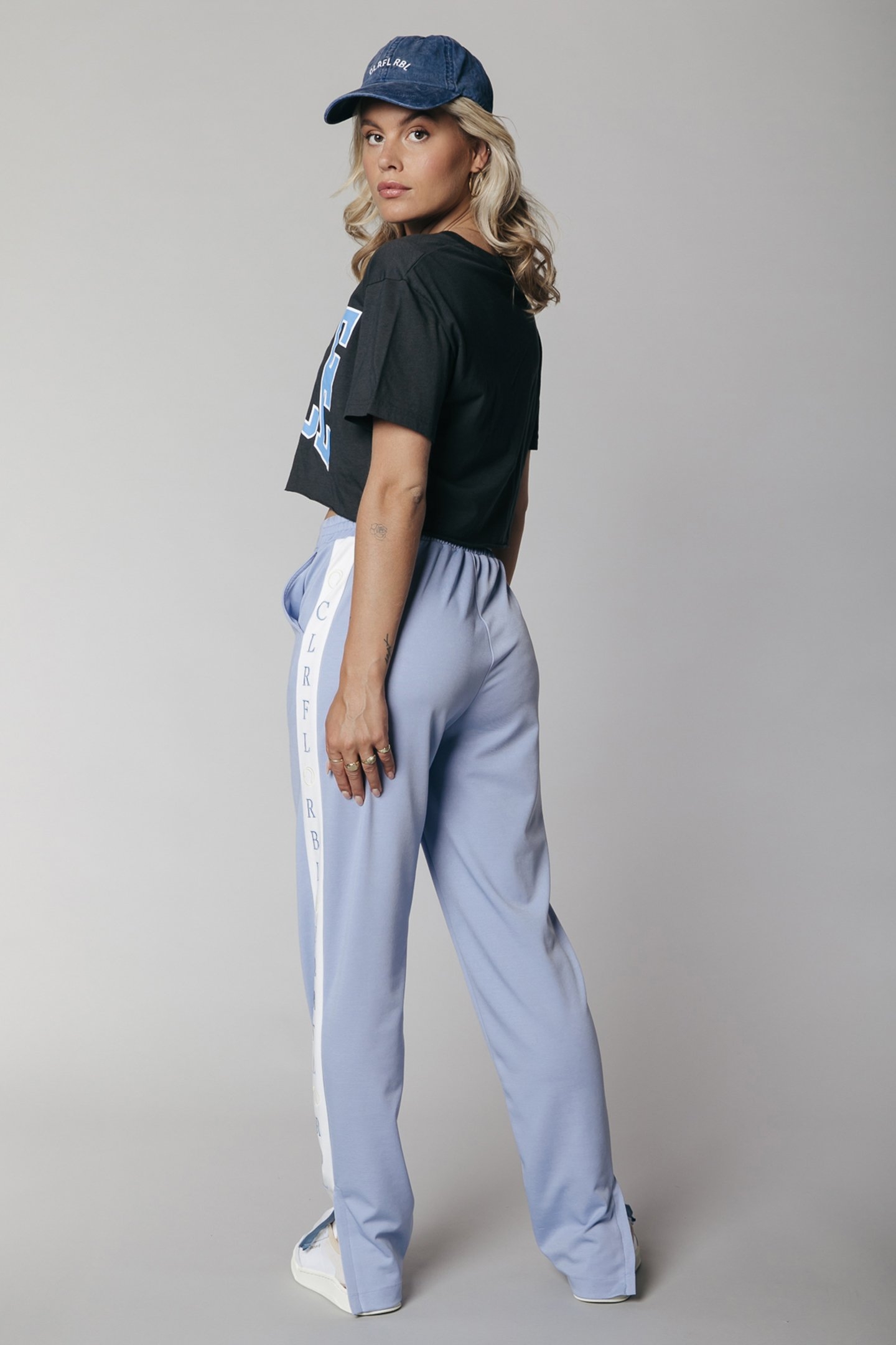 LOA LOGO TRACKSUIT PANTS SOFT BLUE 2