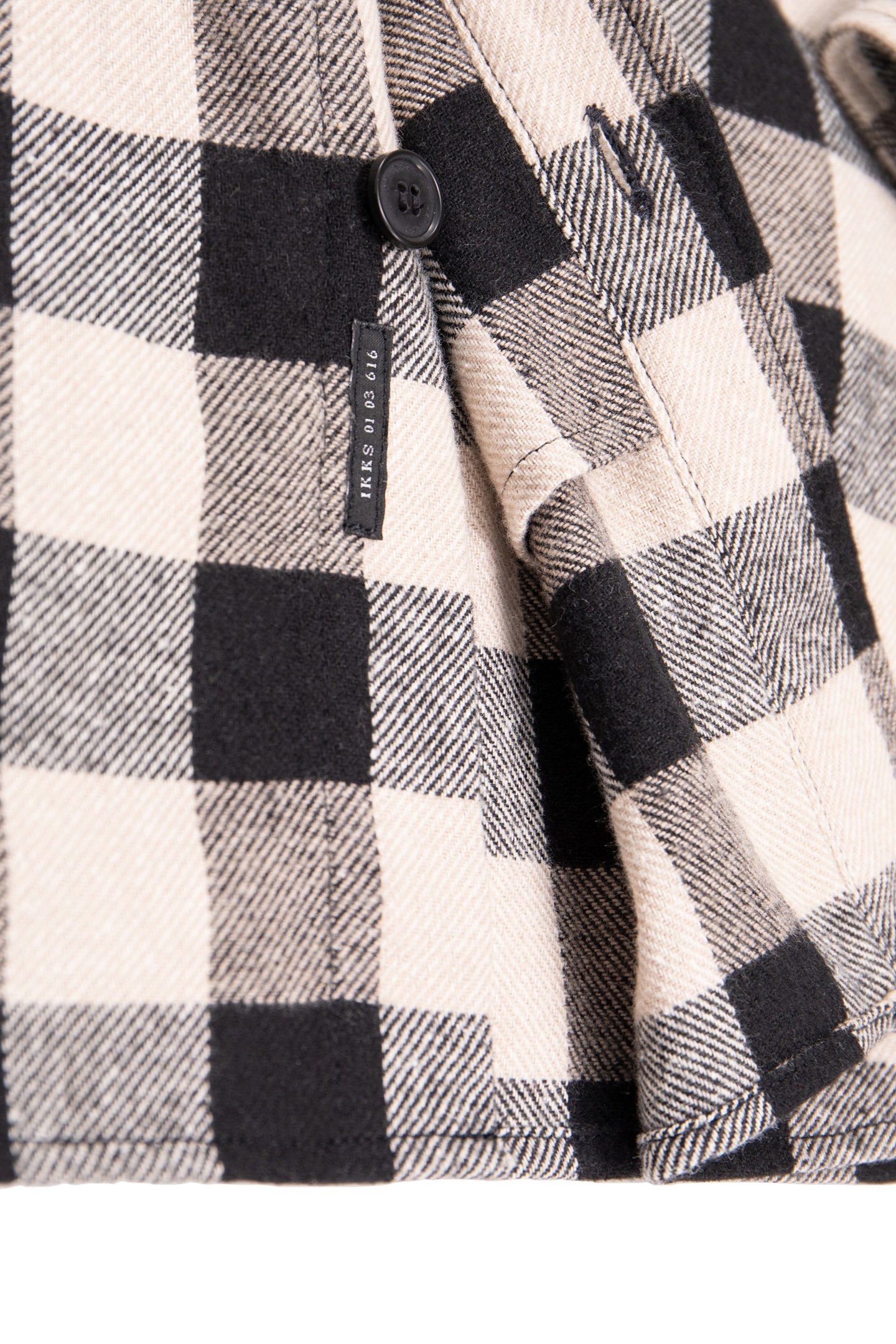 BLACK SHIRT LENZING™ ECOVERO™ CHECK HOMME 6