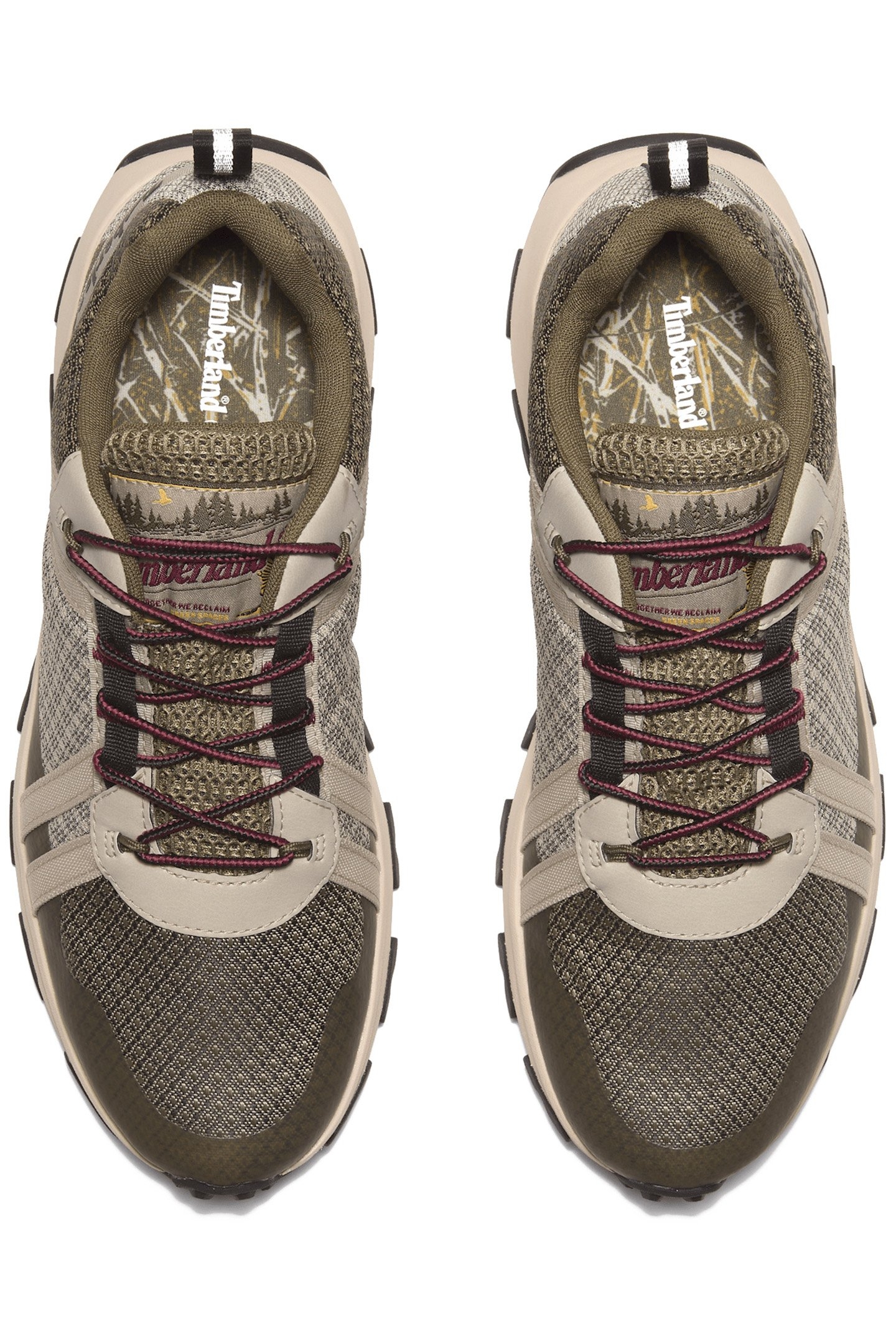 WINSOR TRAIL LOW LACE UP WATERPROOF SNEAKER LIGHT TAUPE MESH 3