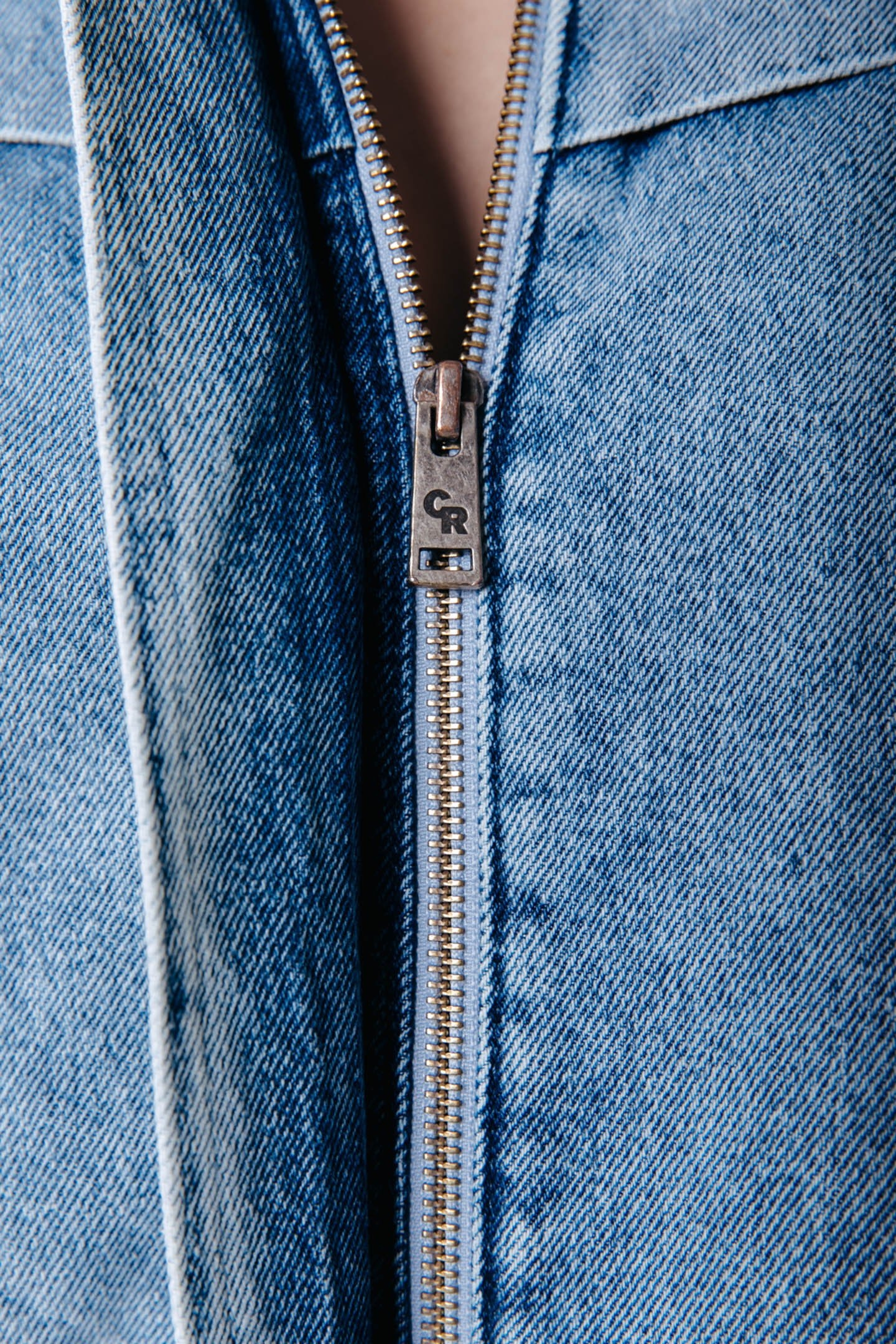 FREJA MULTISTITCH DENIM JACKET LIGHT BLUE DENIM 7