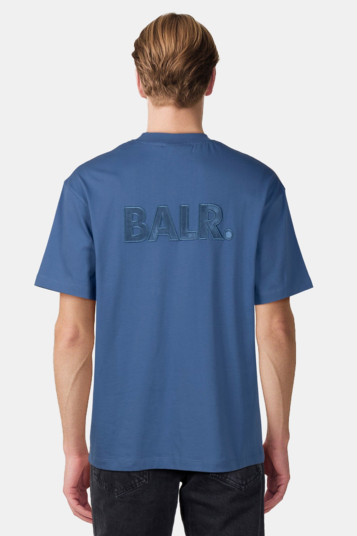 BALR. EMBRO BOX FIT T-SHIRT CORONET BLUE 2
