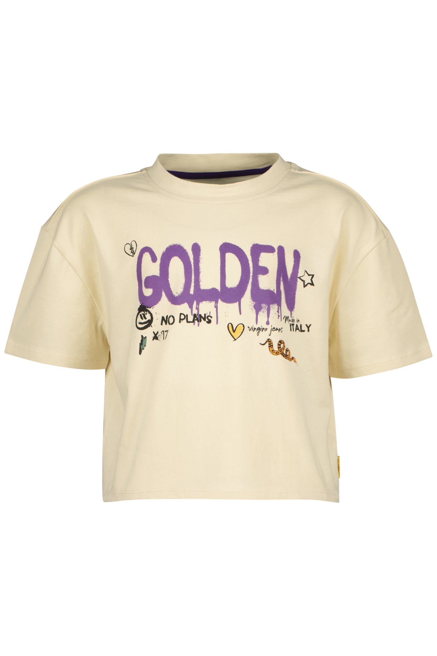 GIRL'S HANRIKA T-SHIRT OAT SAND 1
