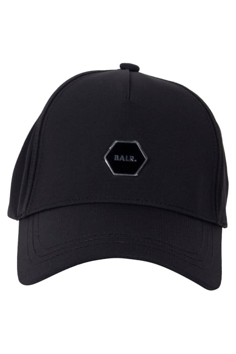 UNISEX HEXLINE BADGE CLASSIC CAP JET BLACK 1