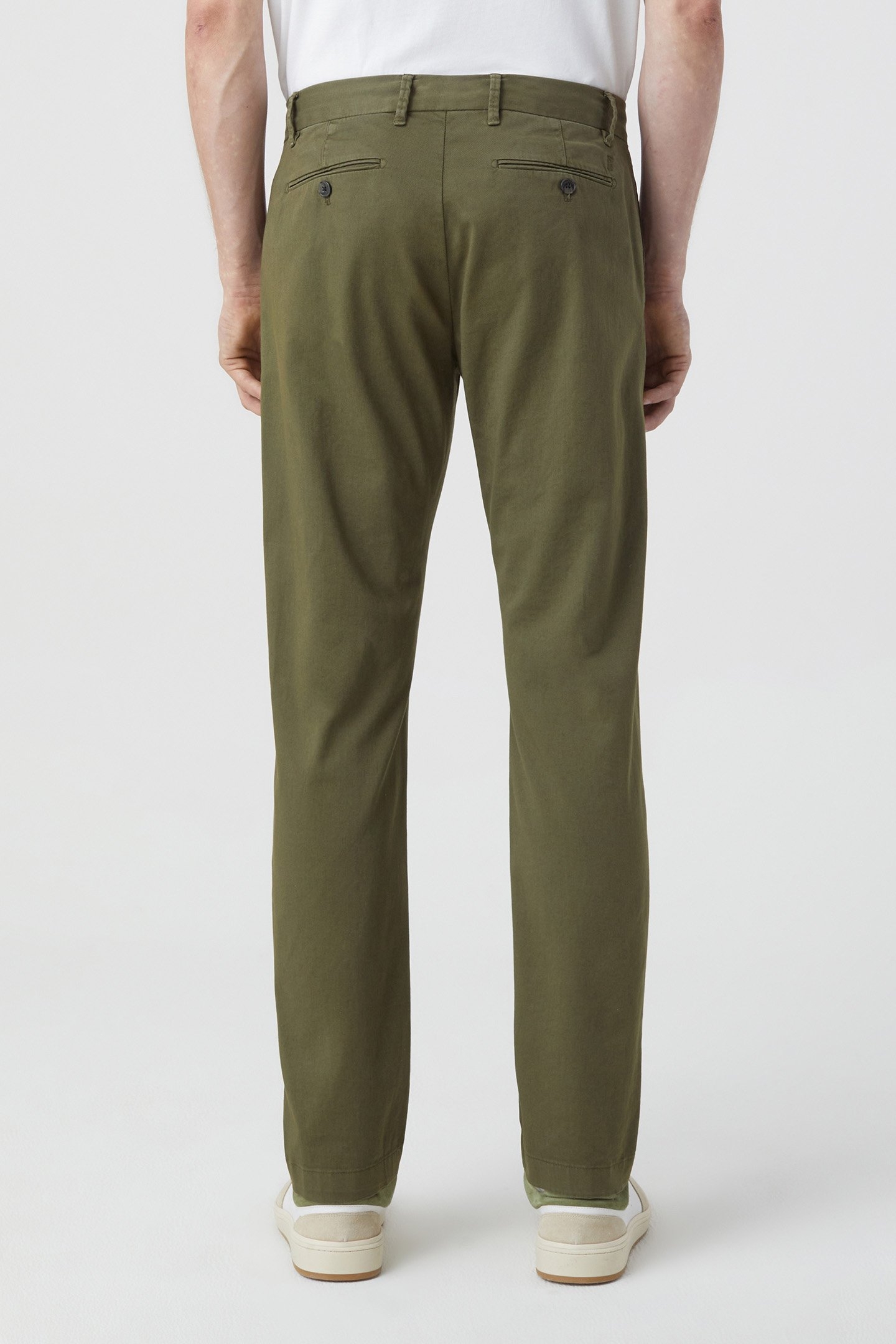 CLIFTON SLIM PANTS CHARD GREEN 2