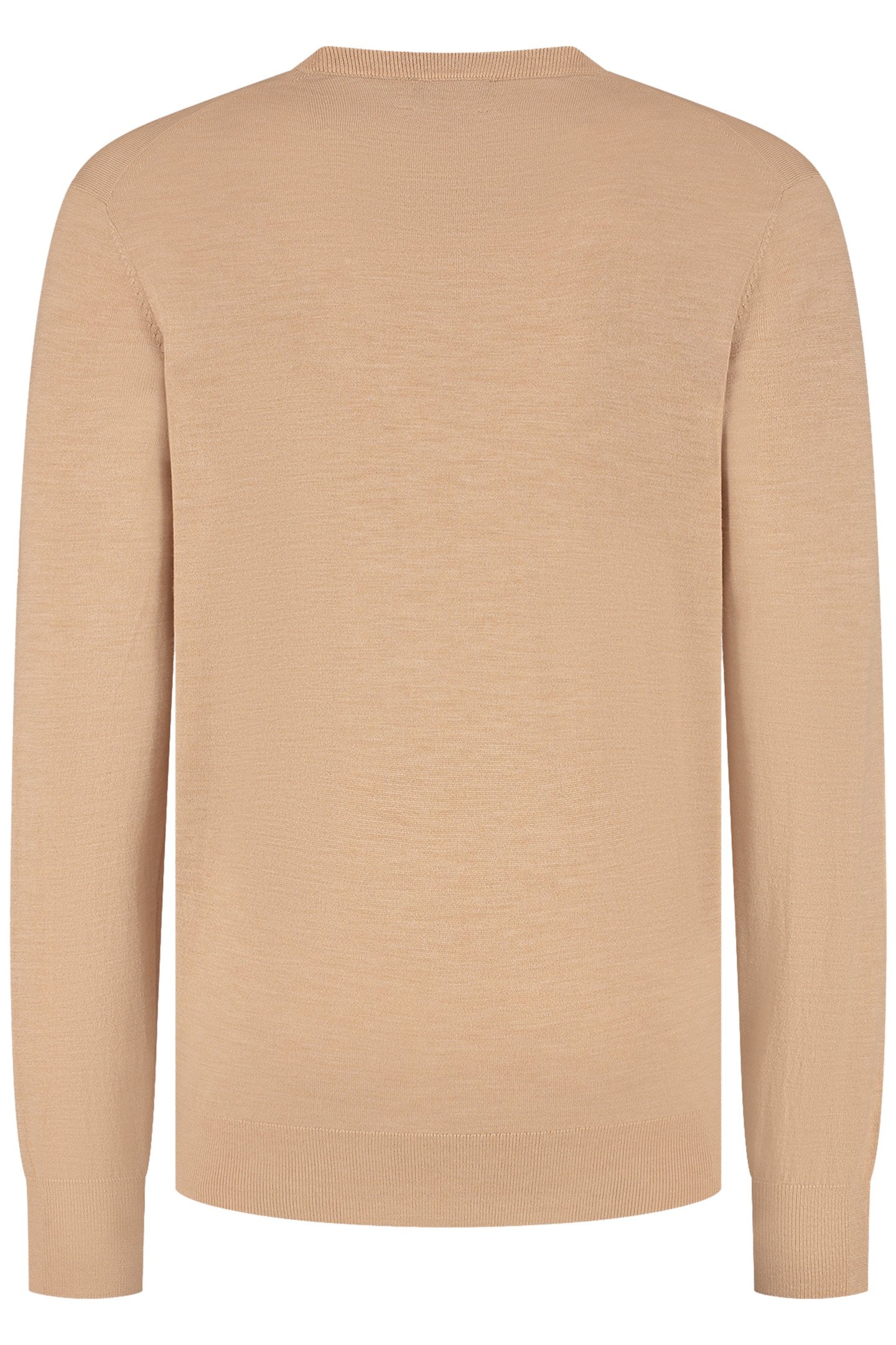 CREW NECK 100% MERINO SAHARA SAND 3