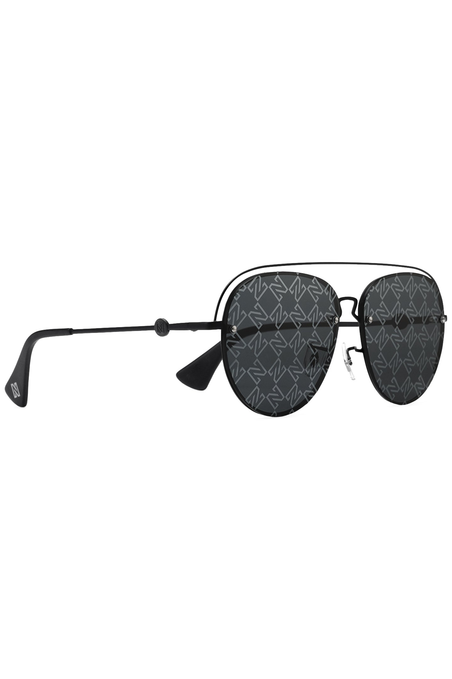 ASHLEY LOGO SUNGLASSES BLACK 2