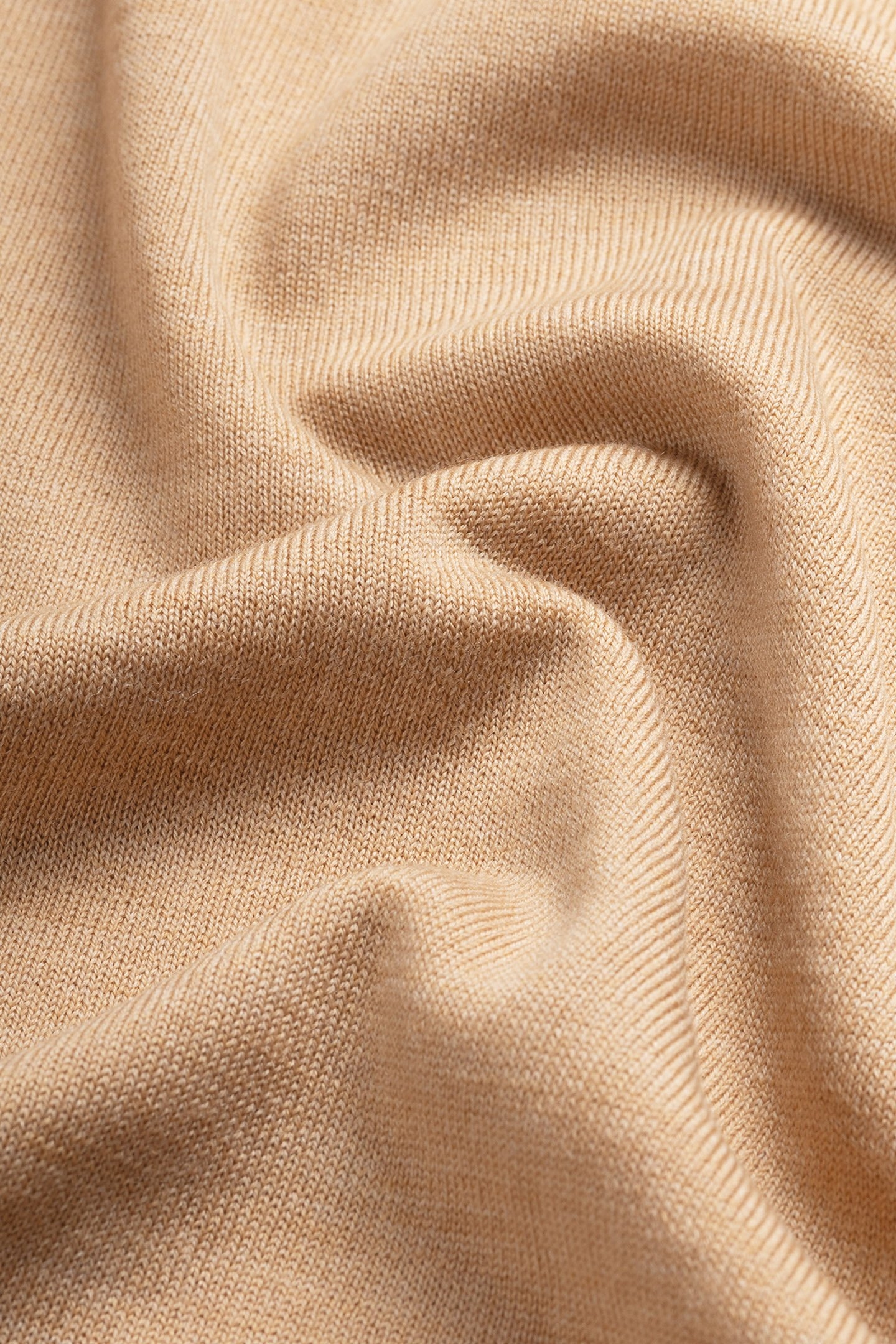 CREW NECK 100% MERINO SAHARA SAND 7