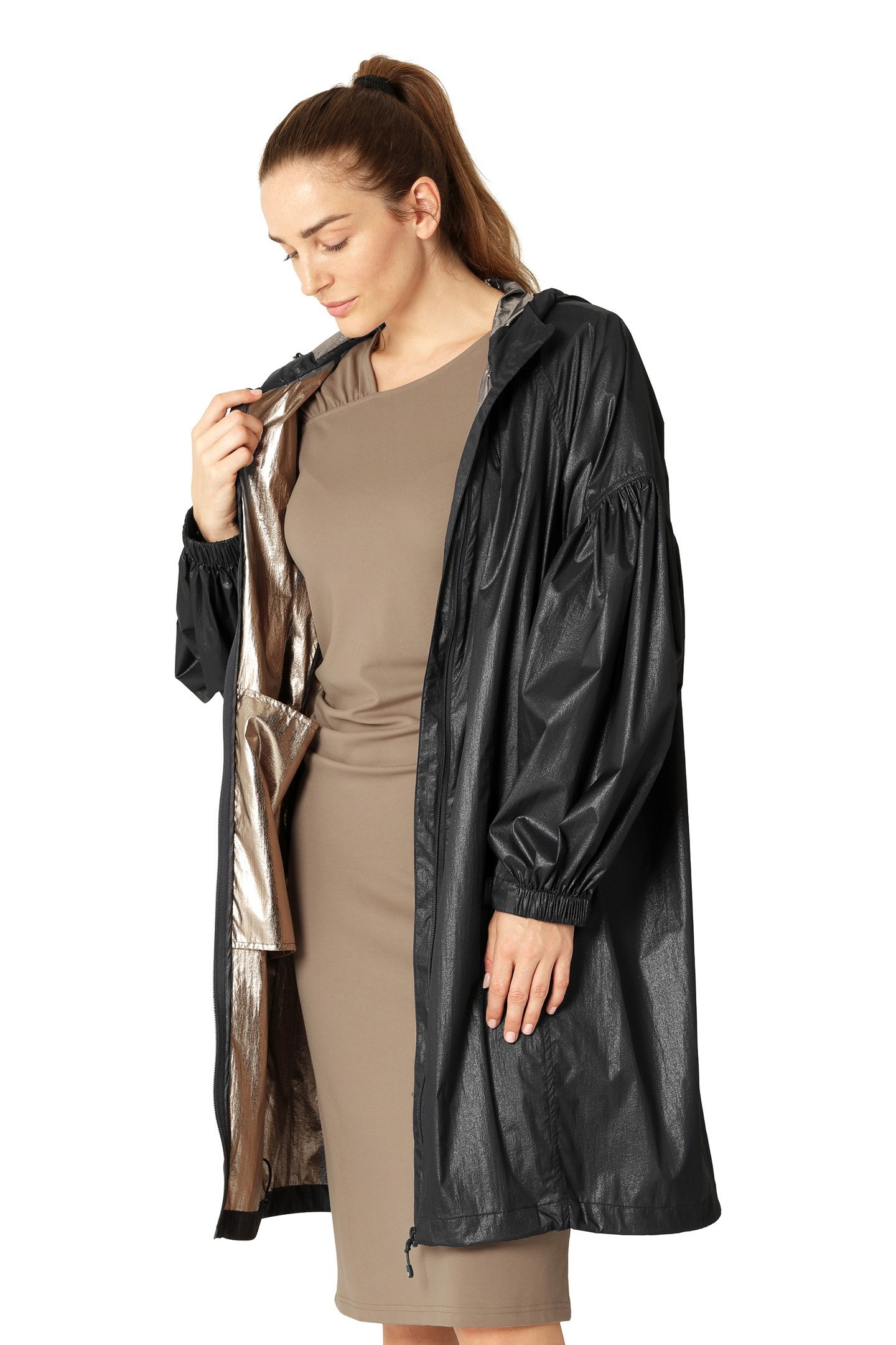 SHIMMER01 WIND JACKETS DARK INDIGO GOLD 6