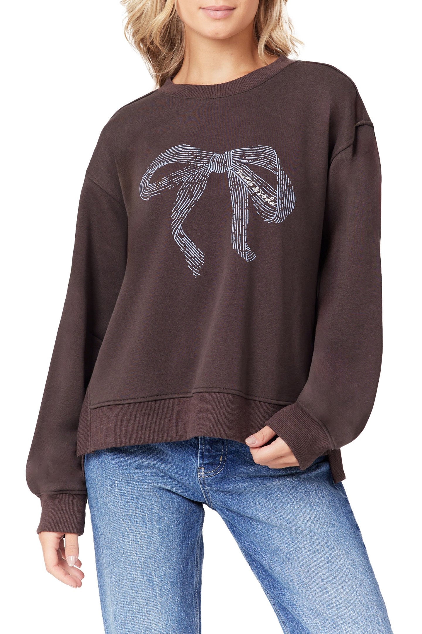 SWEATSHIRT SEAL BROWN 1