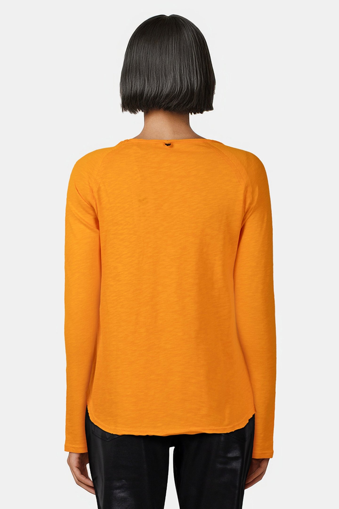 ORGANIC HEAVY JERSEY LONGSLEEVE ORANGE TREE 2