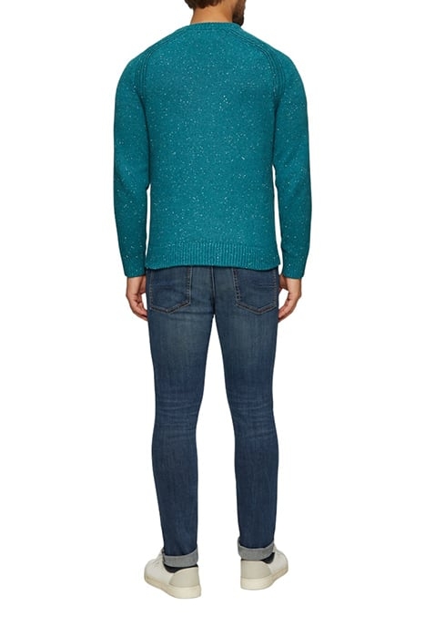 S.OLIVER PULLOVER BLUE GREEN 3