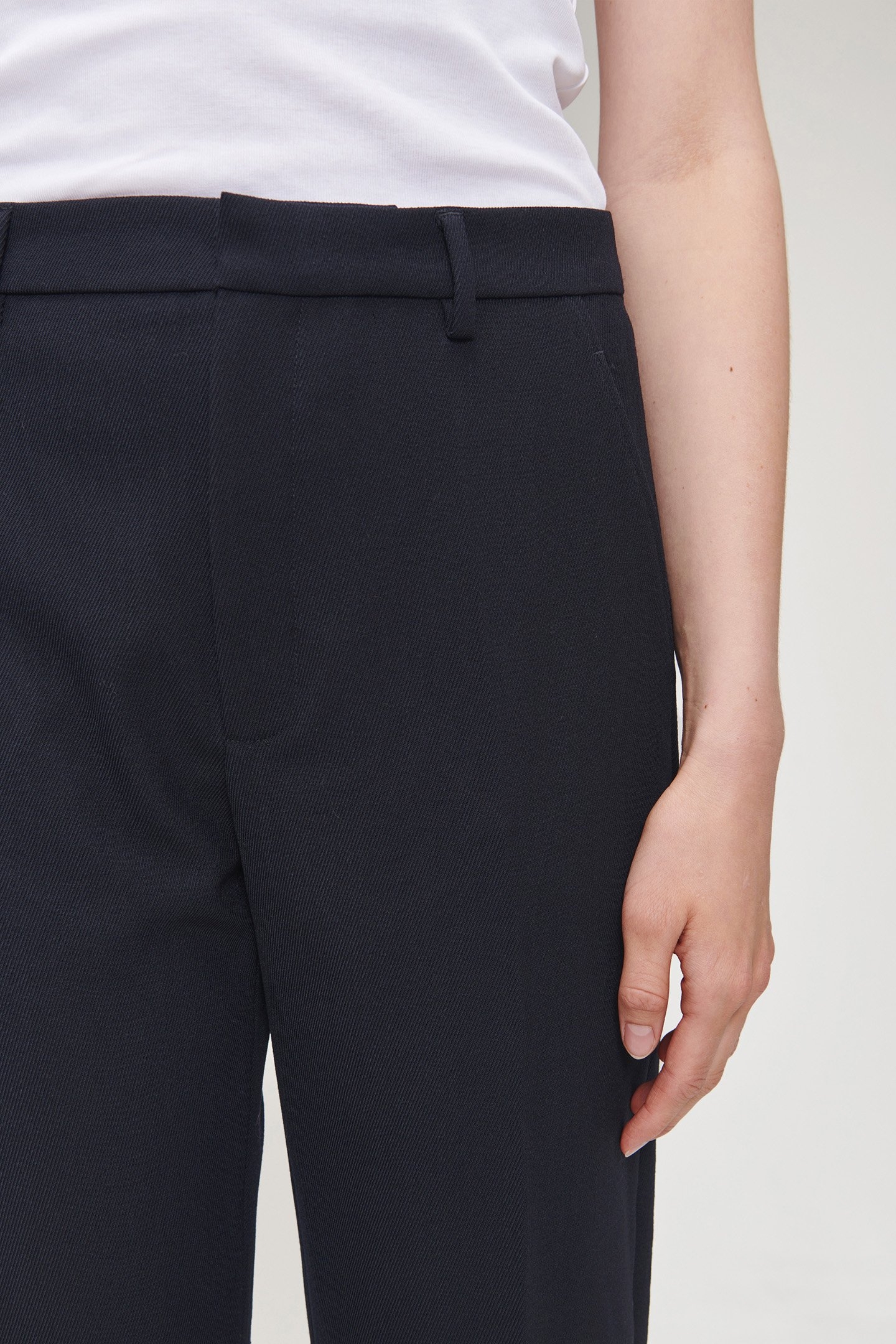TWILL CLASSIC PANTS MIDNIGHT BLUE 7