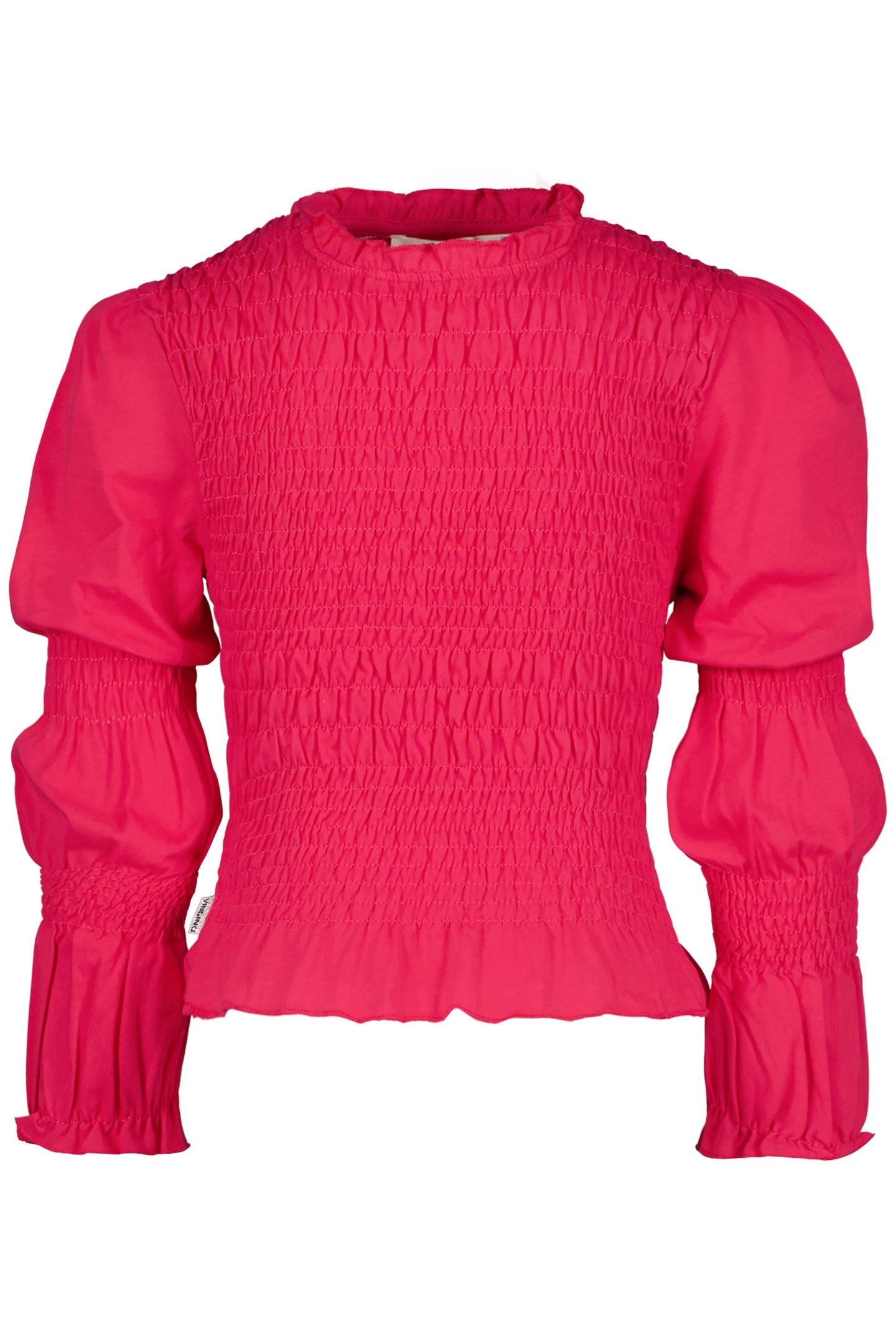 GIRL'S HARLOES TOP FLU RED 1