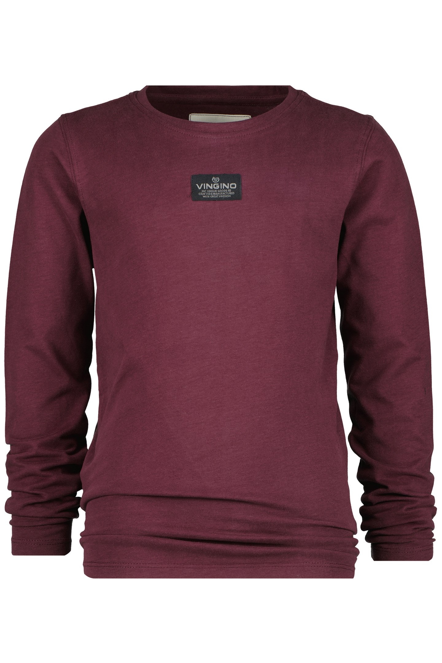 BOY'S JINGLE T-SHIRT GRAPE RED 1