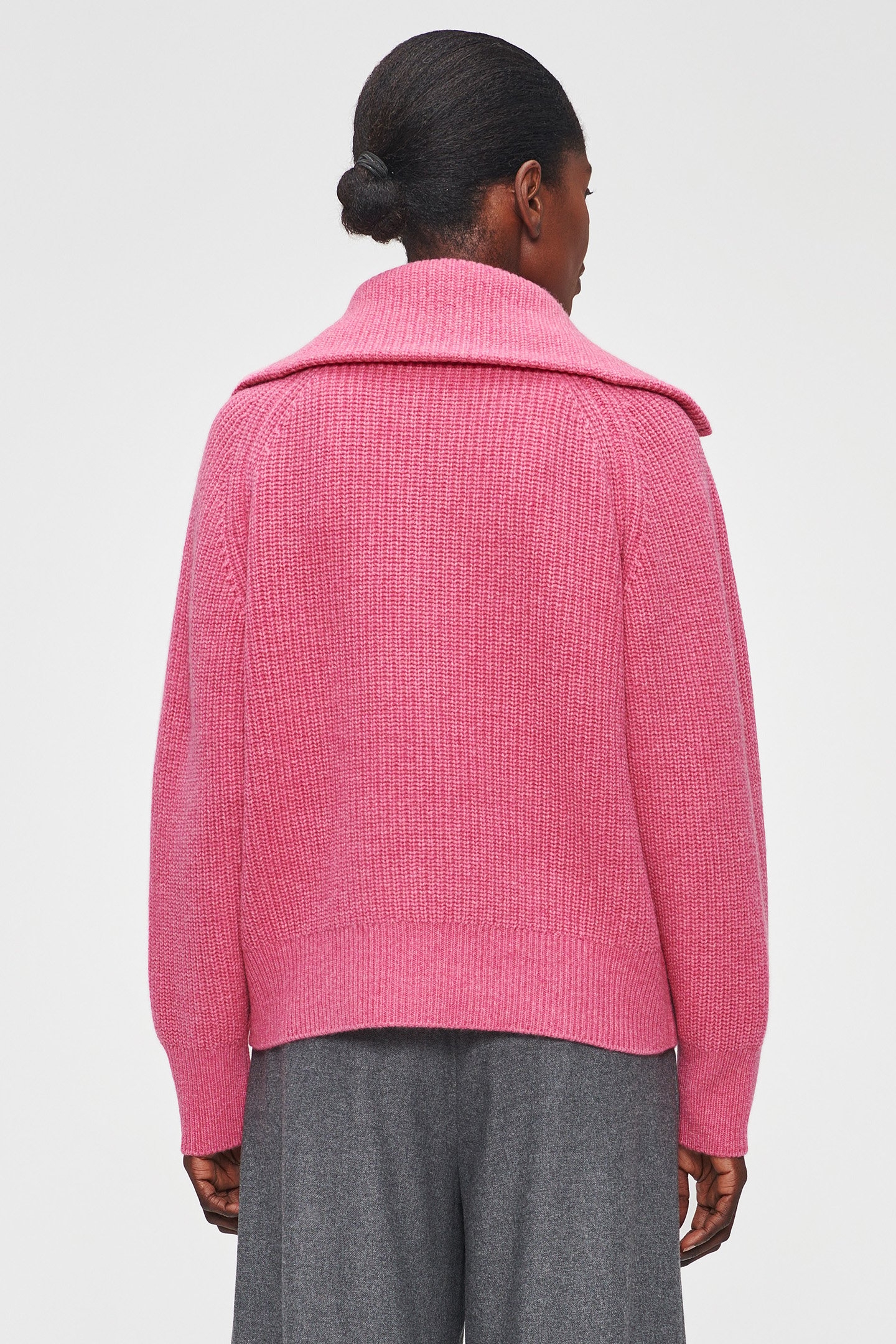 MERINO SAILOR PULL PINK 2