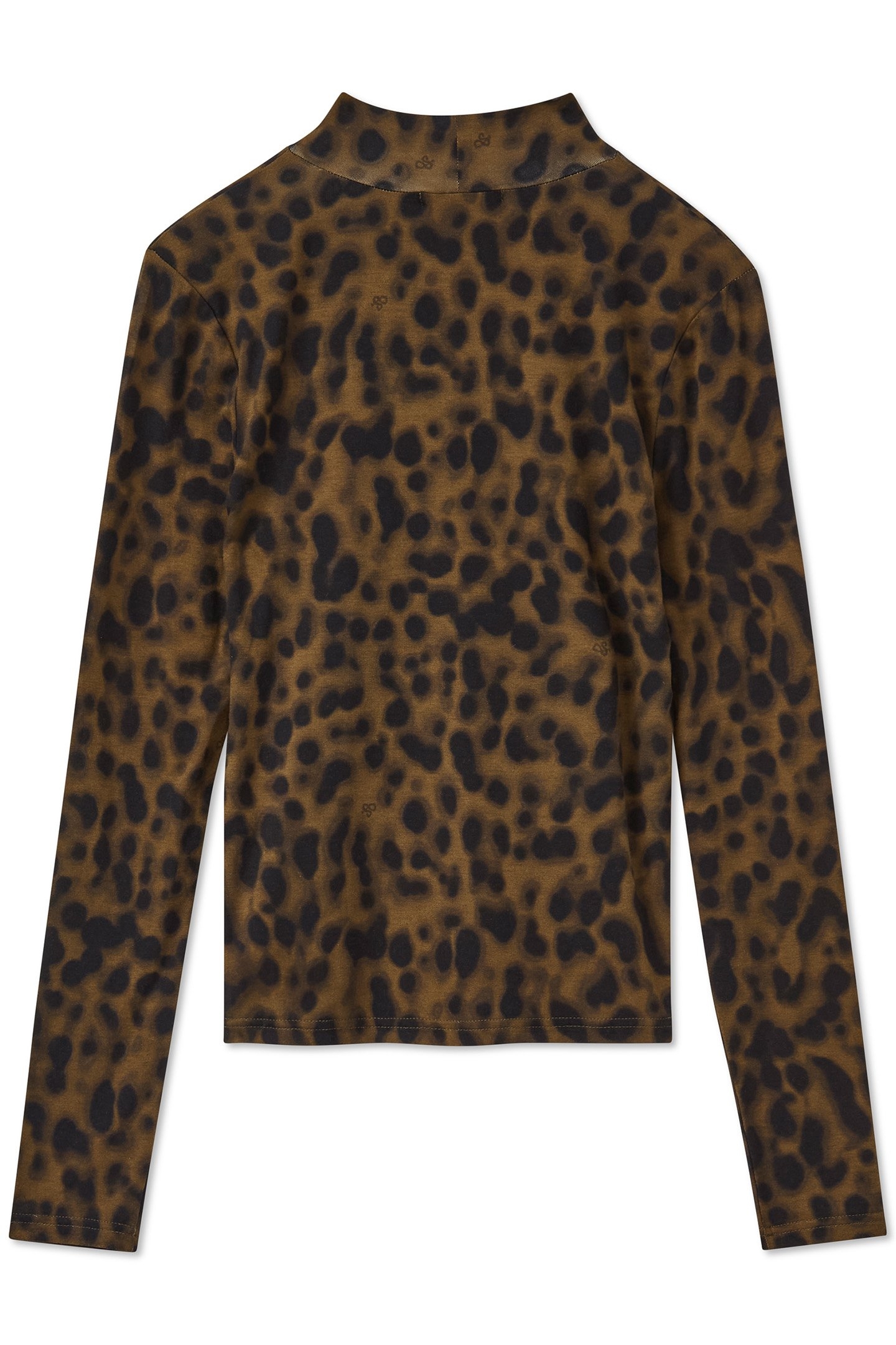 LS MOCK NECK TEE MILITARY OLIVE ANIMAL 4