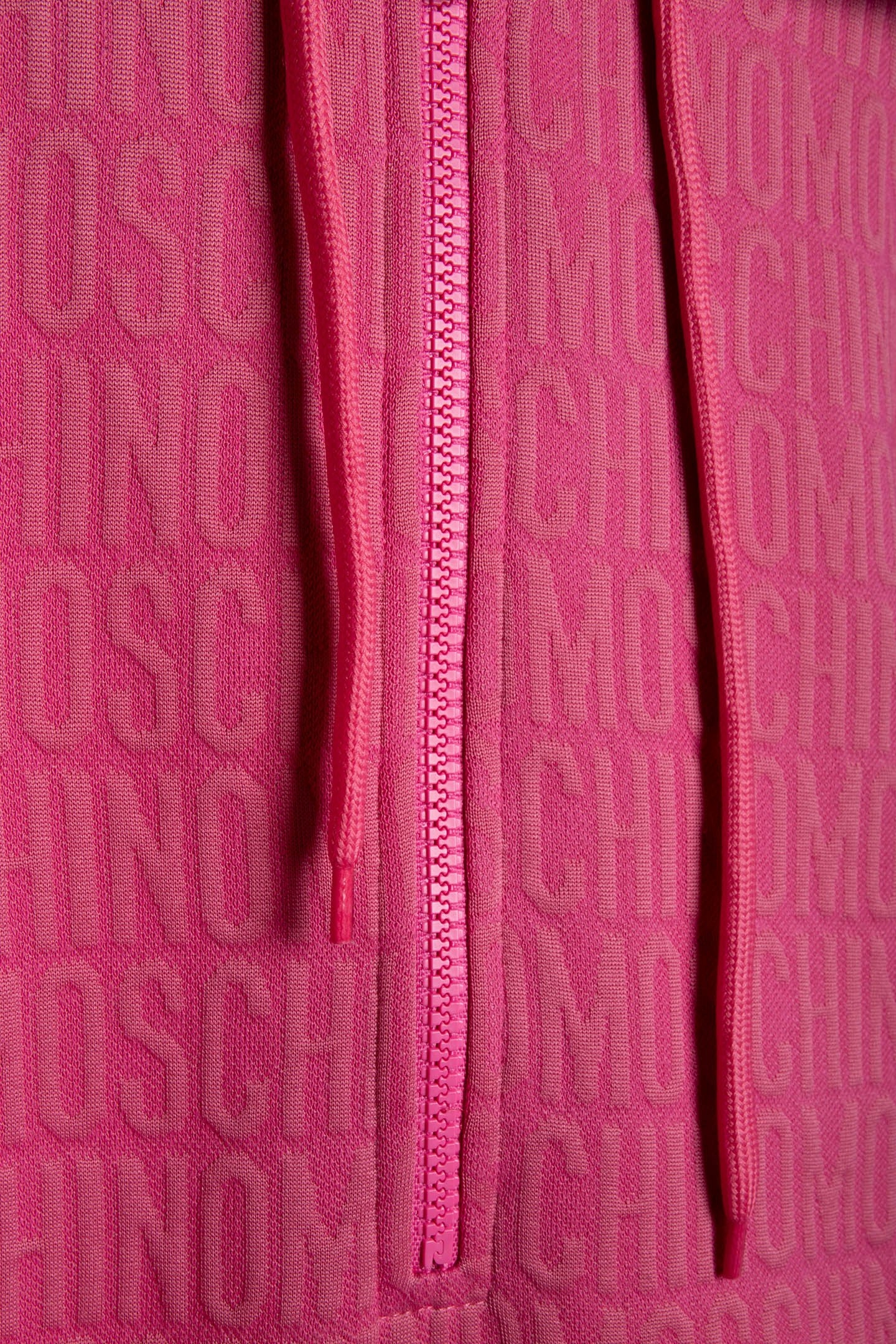 ALLOVER LOGO SWEAT DRESS PINK 4