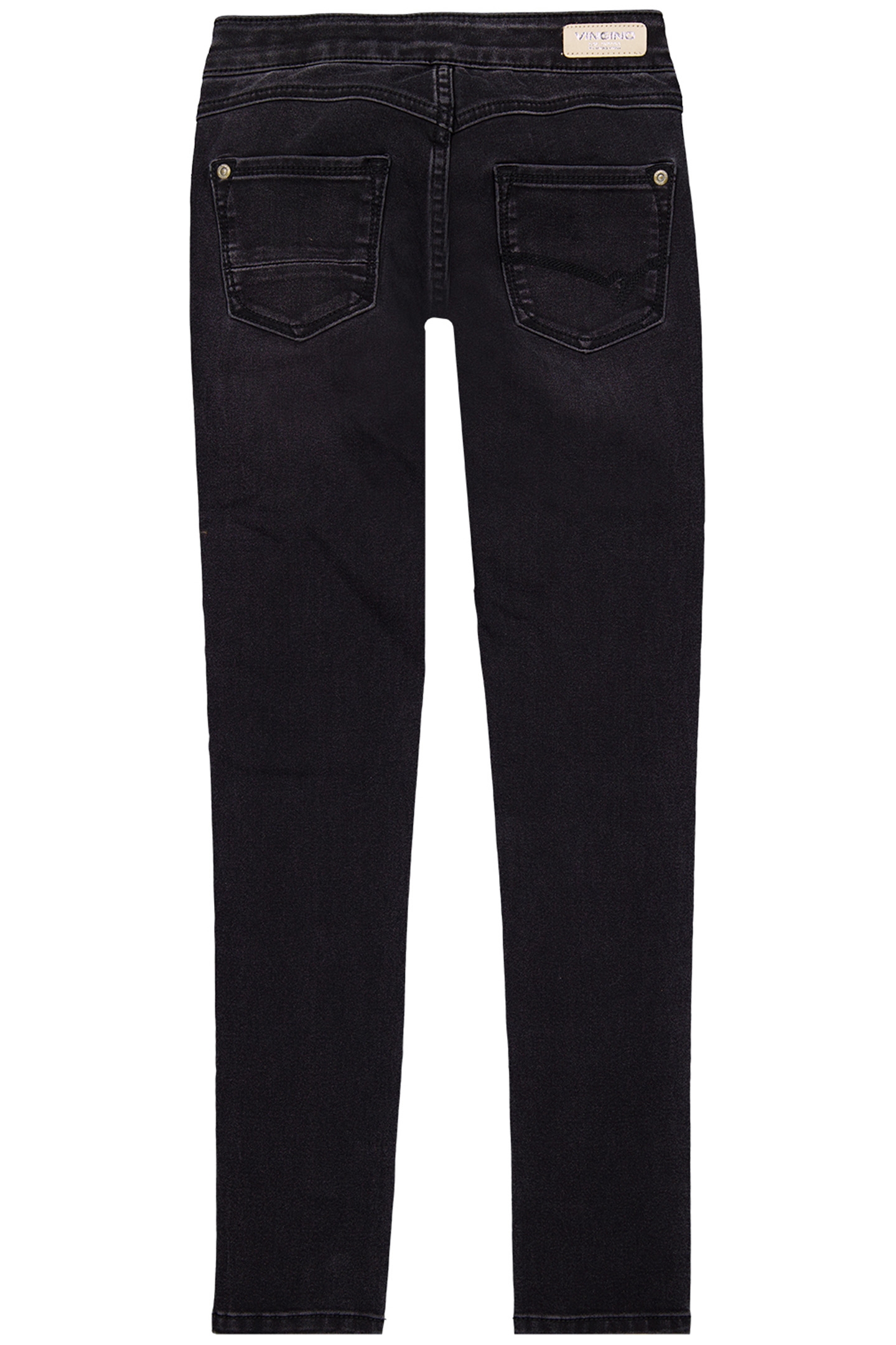 GIRL'S BIBINE TREGGING/JEGGING BLACK 2