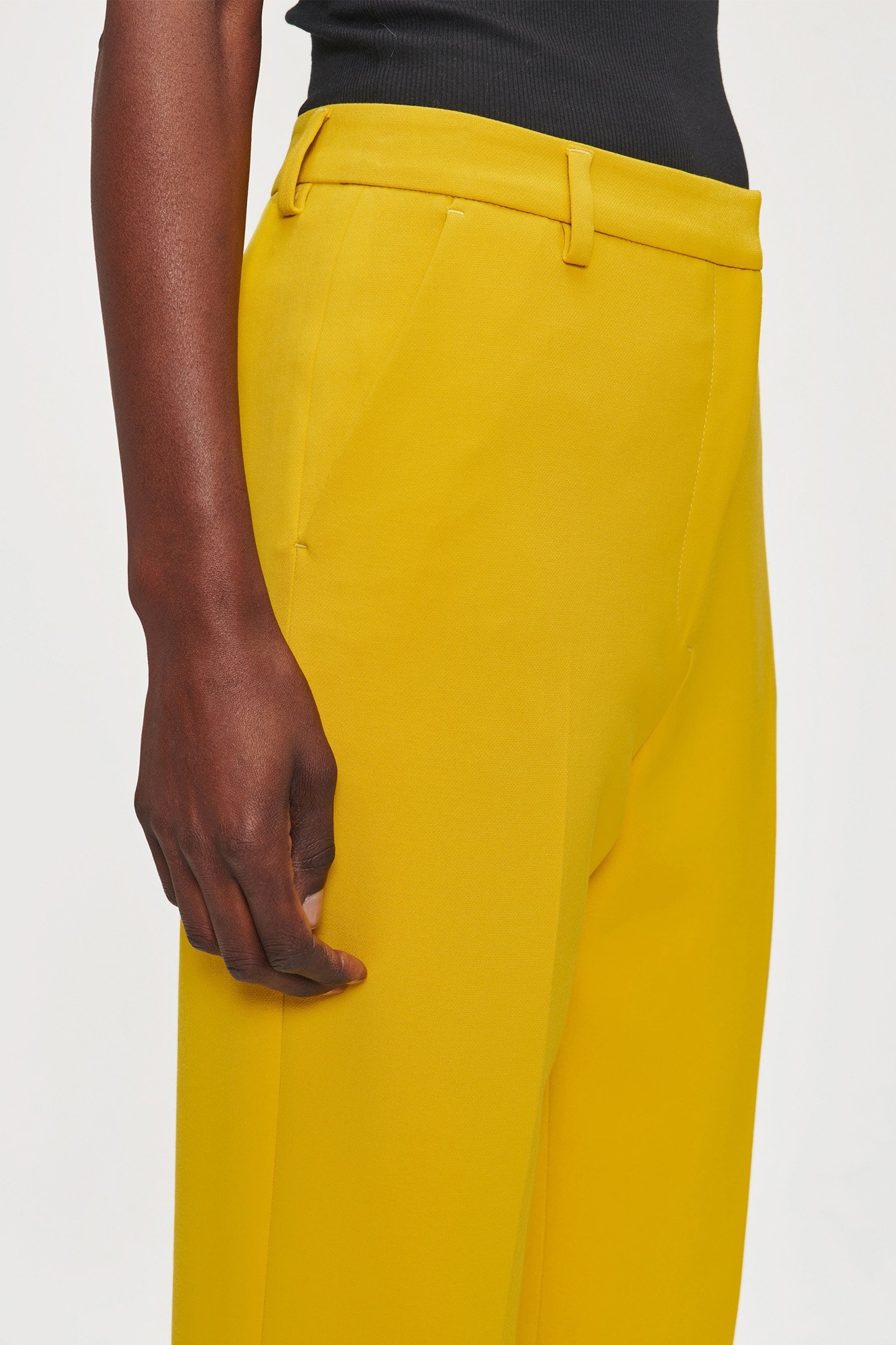 CROPPED CLASSIC PANTS TURMERIC 6