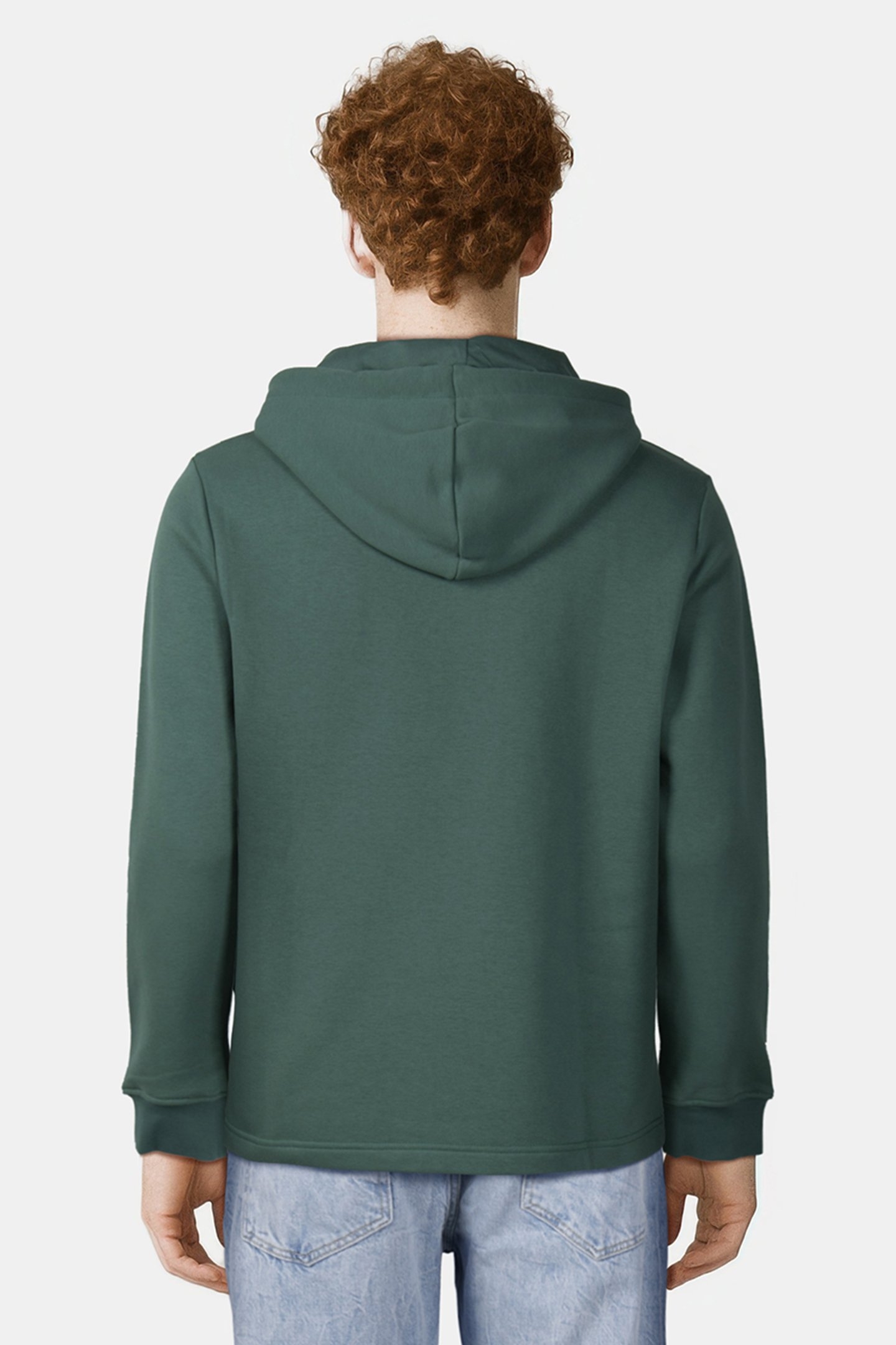 B-SERIES REGULAR FIT HOODIE DARK FOREST 2