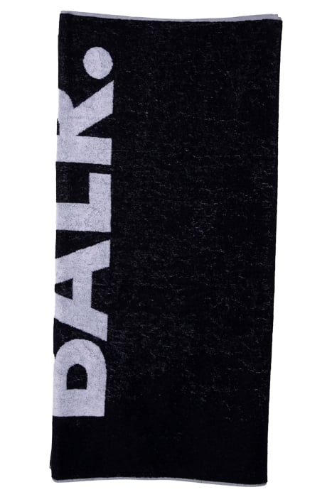 UNISEX BRAND COTTON TOWEL JET BLACK 2