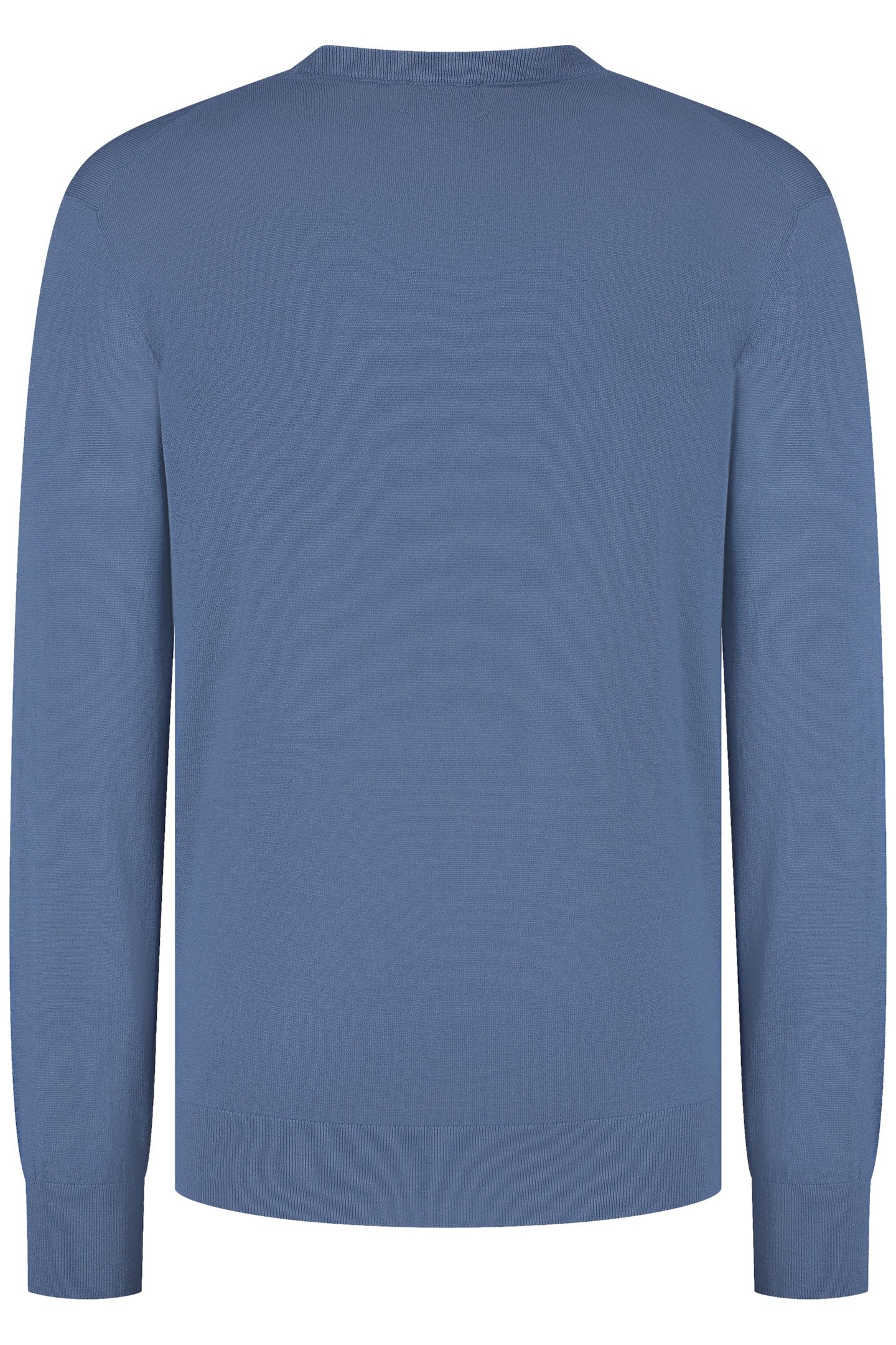 CREW NECK 100% MERINO PACIFIC BLUE 3