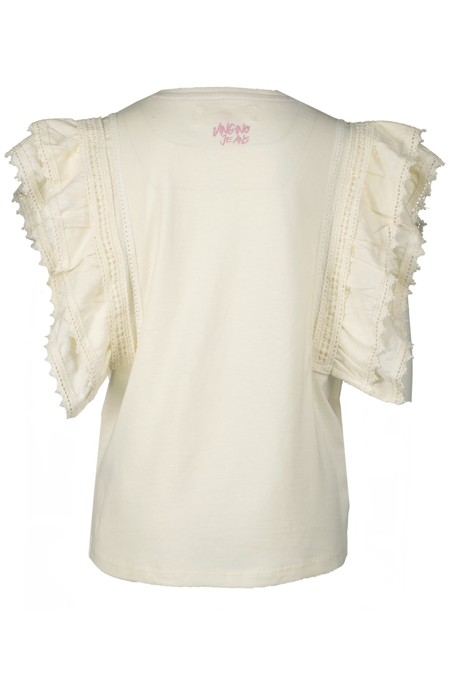 GIRL'S ILSA T-SHIRT IVORY WHITE 2