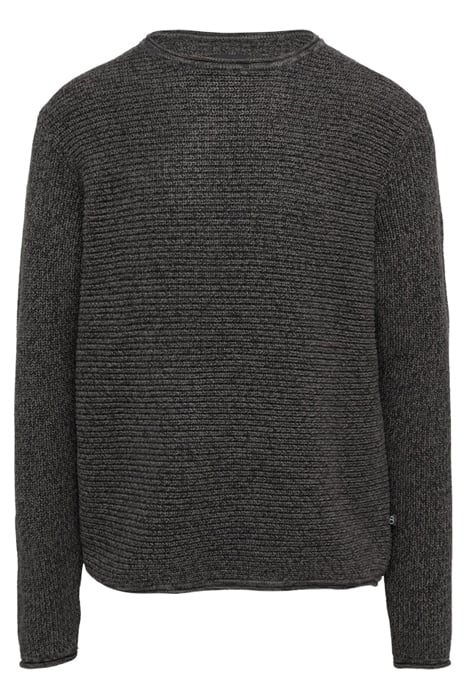 S.OLIVER-QS PULLOVER GREY/BLACK 3
