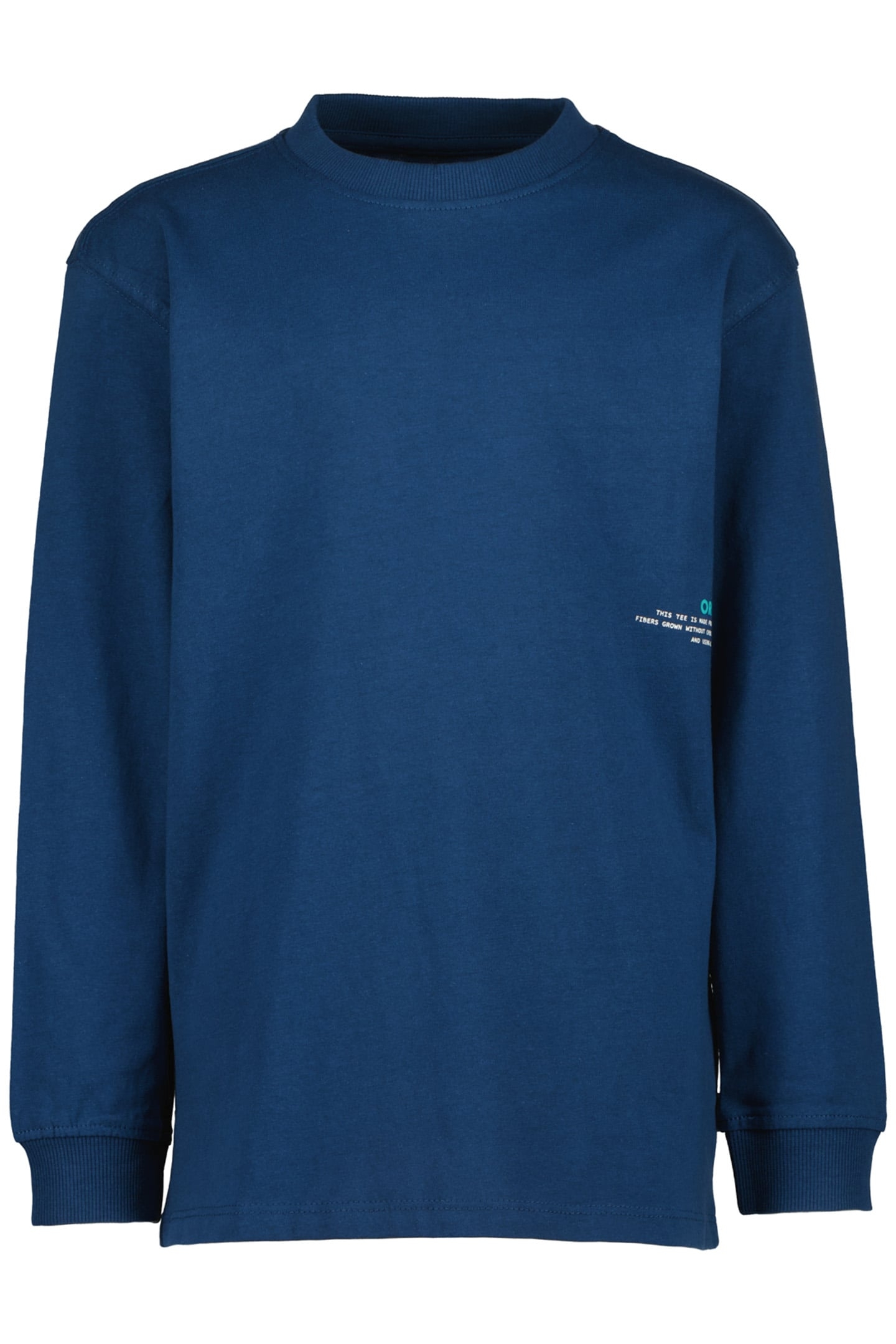 BOY'S TEE-B02 T-SHIRT INDIGO BLUE 1