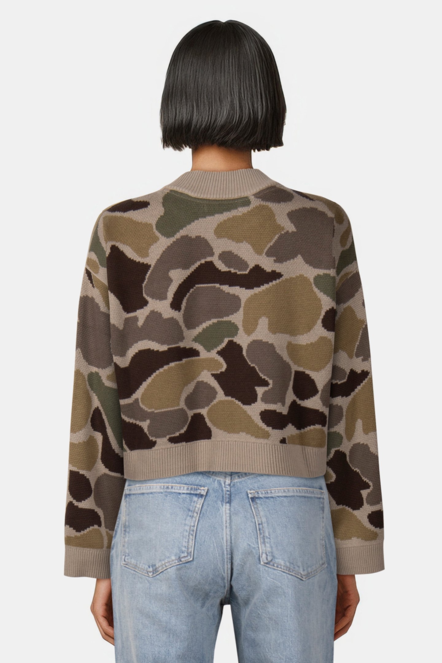 CAMMILE CAMO PULLOVER BUNGEE CORD/TURKISHCFEE 2