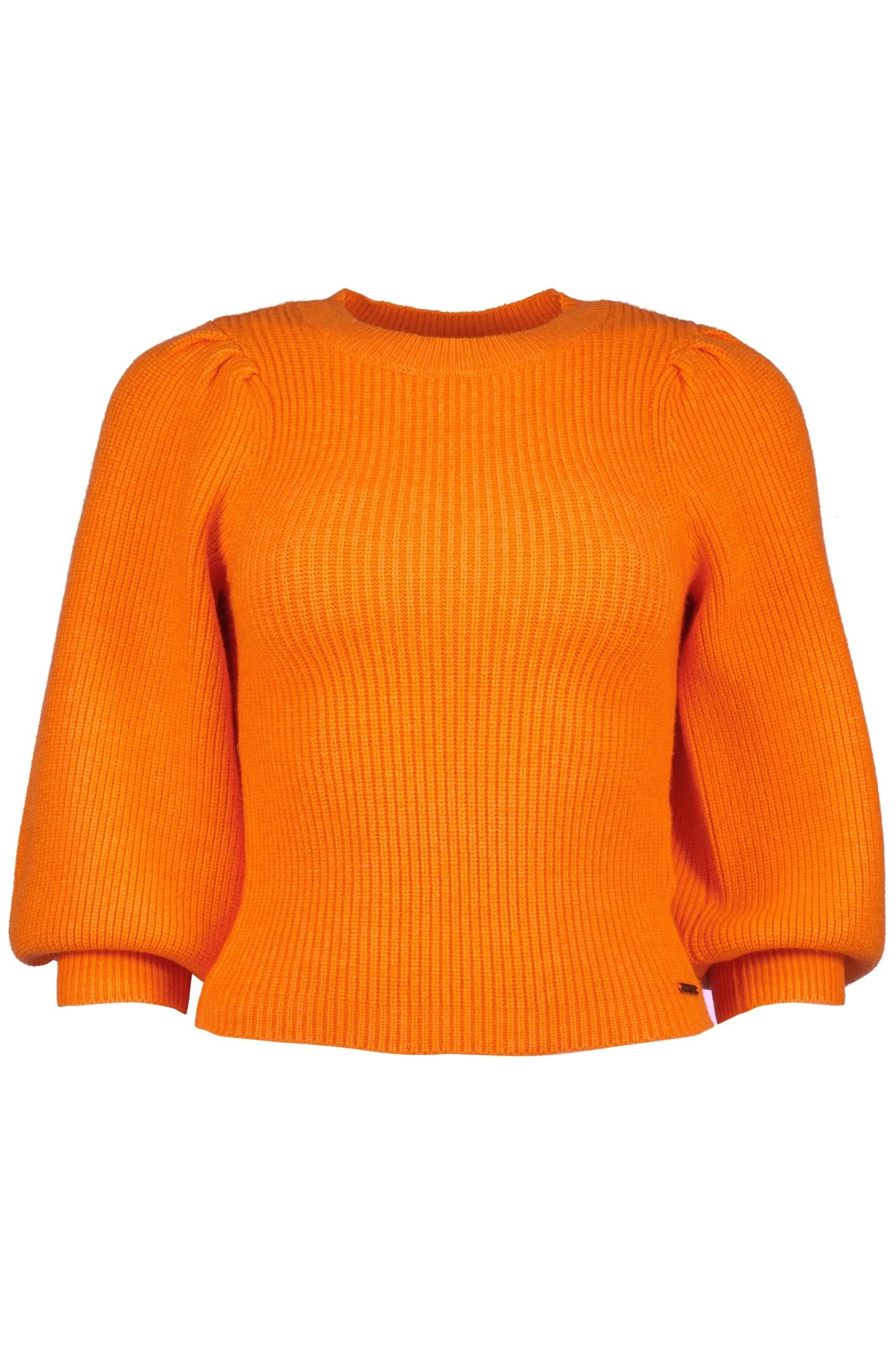 CARY FLAT KNIT BURNED ORANGE 1