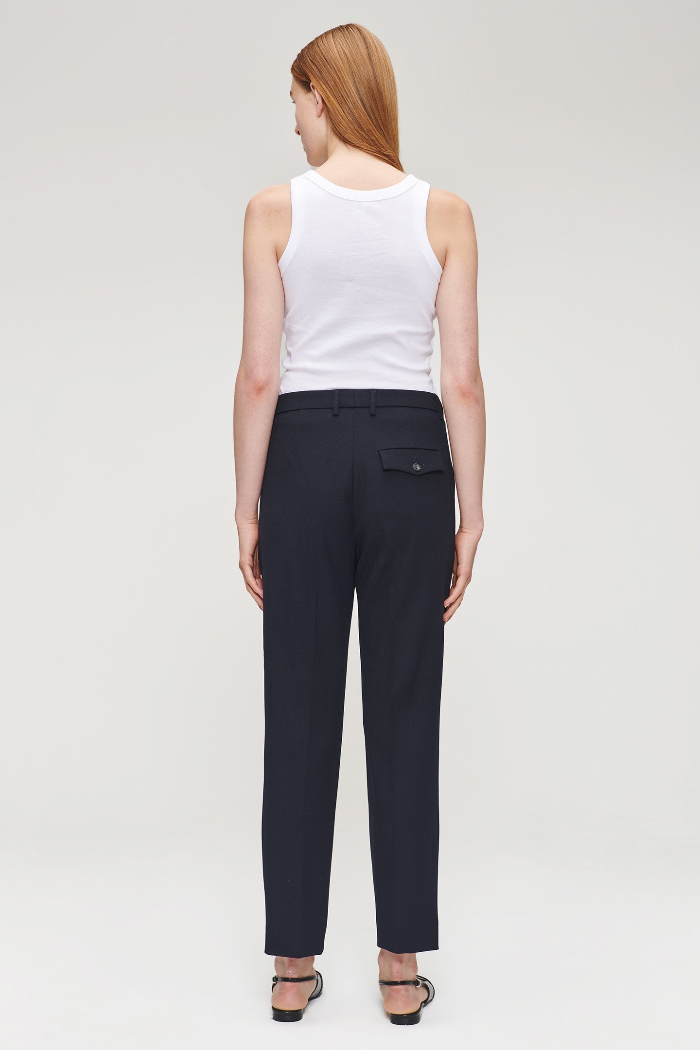 TWILL CLASSIC PANTS MIDNIGHT BLUE 4