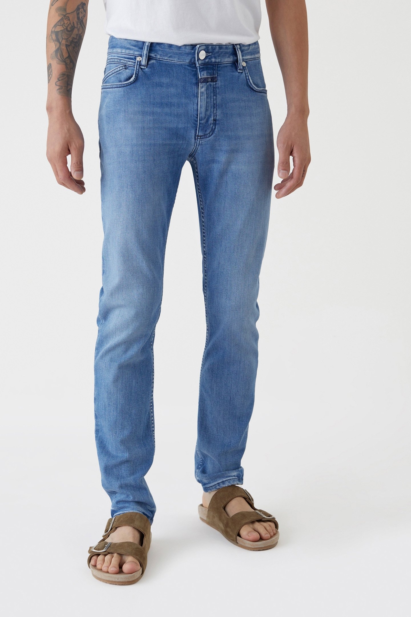 UNITY SLIM JEANS MID BLUE 1