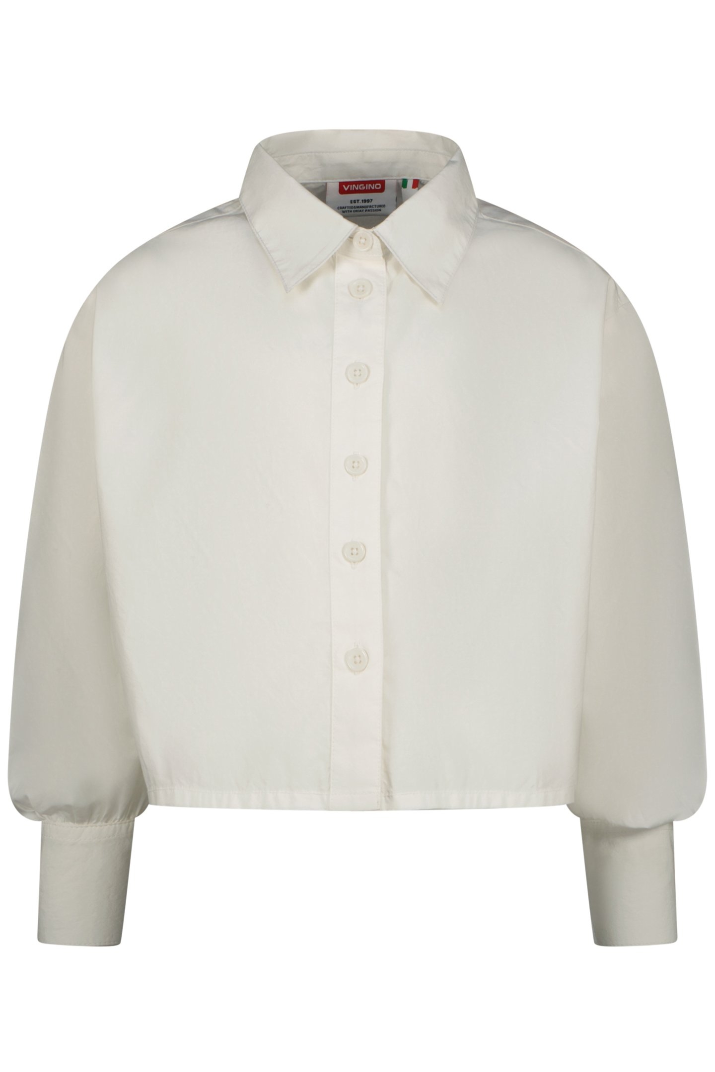 GIRL'S LIVIA BLOUSE REAL WHITE 1