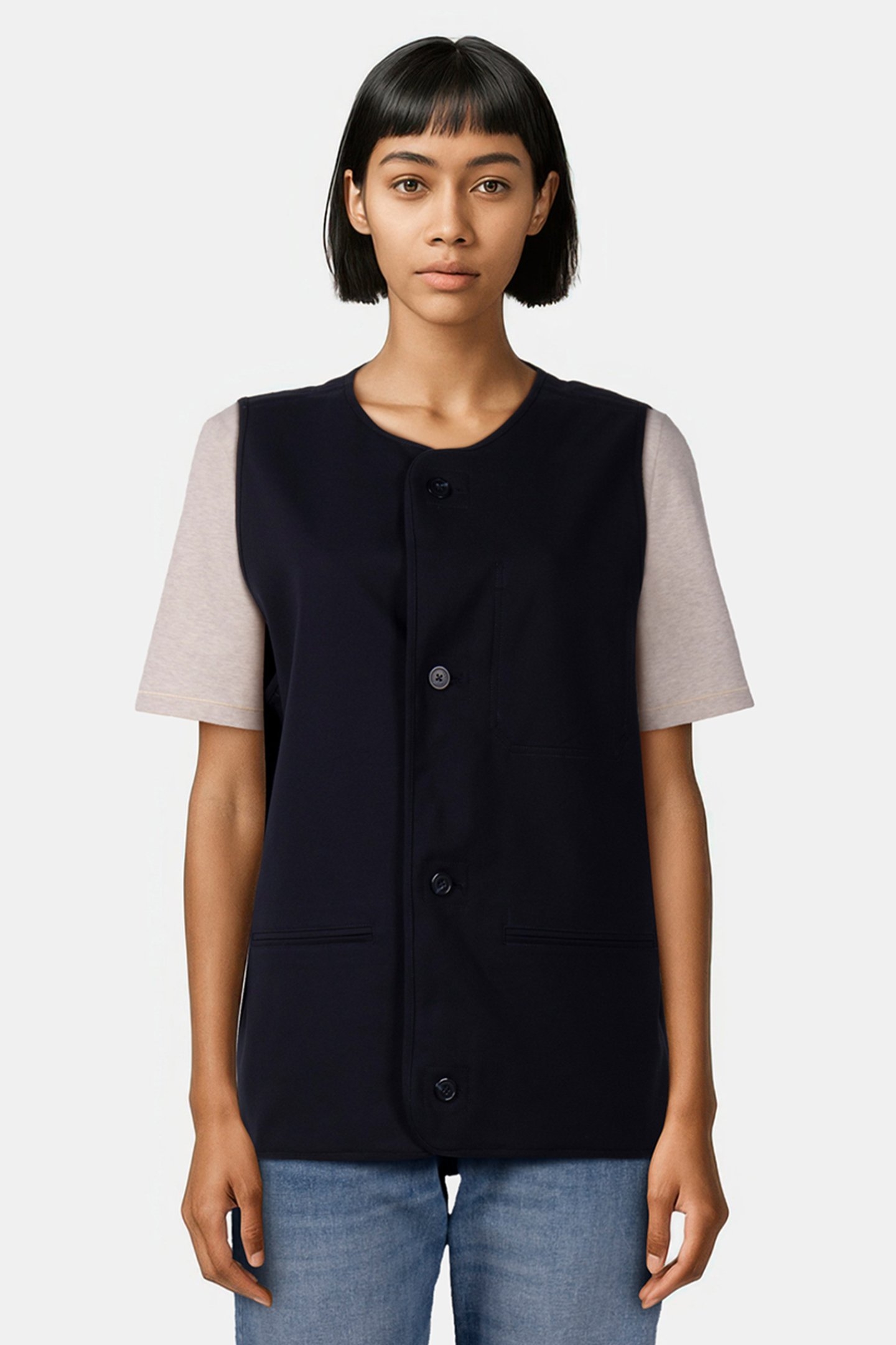 BODYWARMER PADDED BODYWARMER CAVIAR BLACK 1