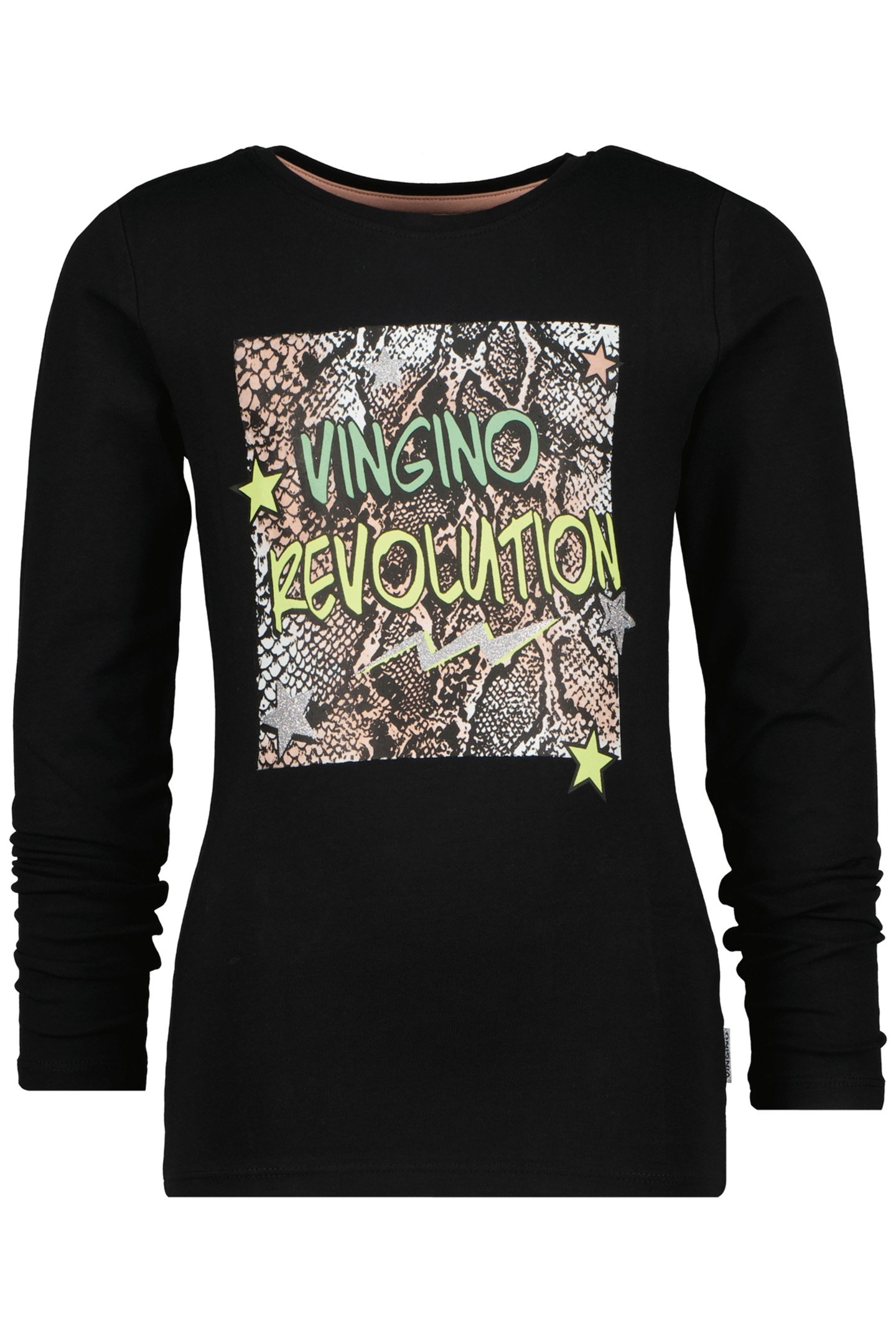 GIRL'S JANNIFER T-SHIRT DEEP BLACK 1